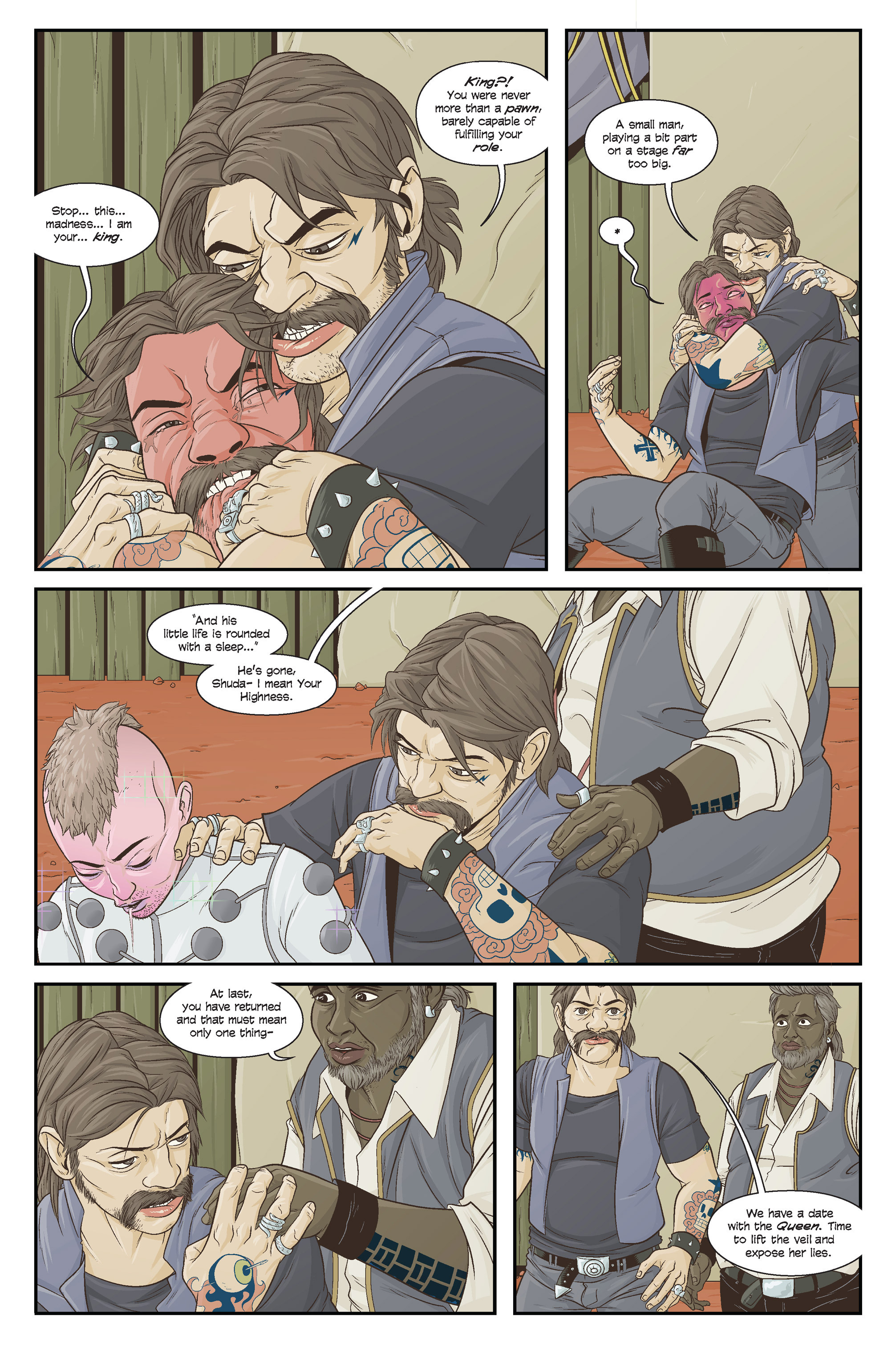Read online Skinned comic -  Issue #6 - 5