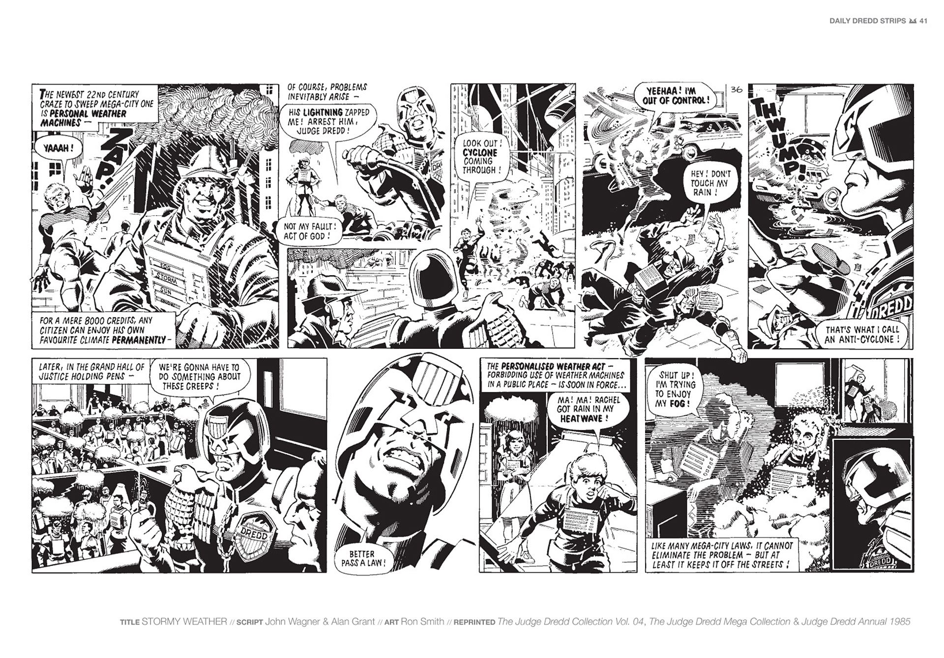 Read online Judge Dredd: The Daily Dredds comic -  Issue # TPB 1 - 44