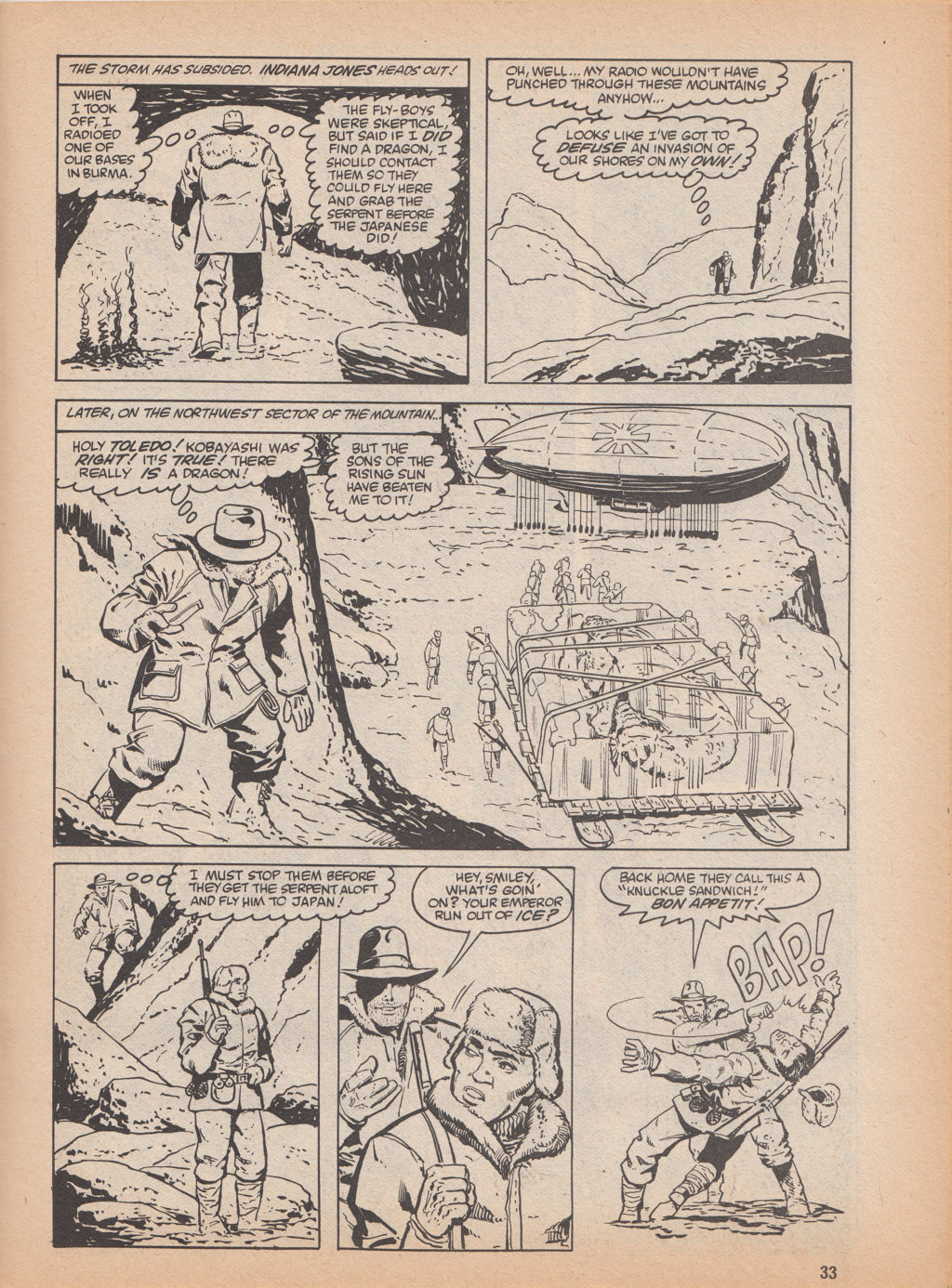 Read online Indiana Jones comic -  Issue #10 - 33