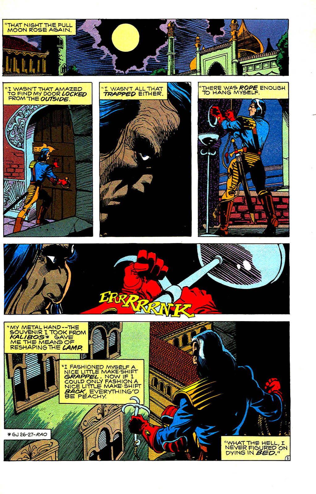 Read online Grimjack comic -  Issue #34 - 6