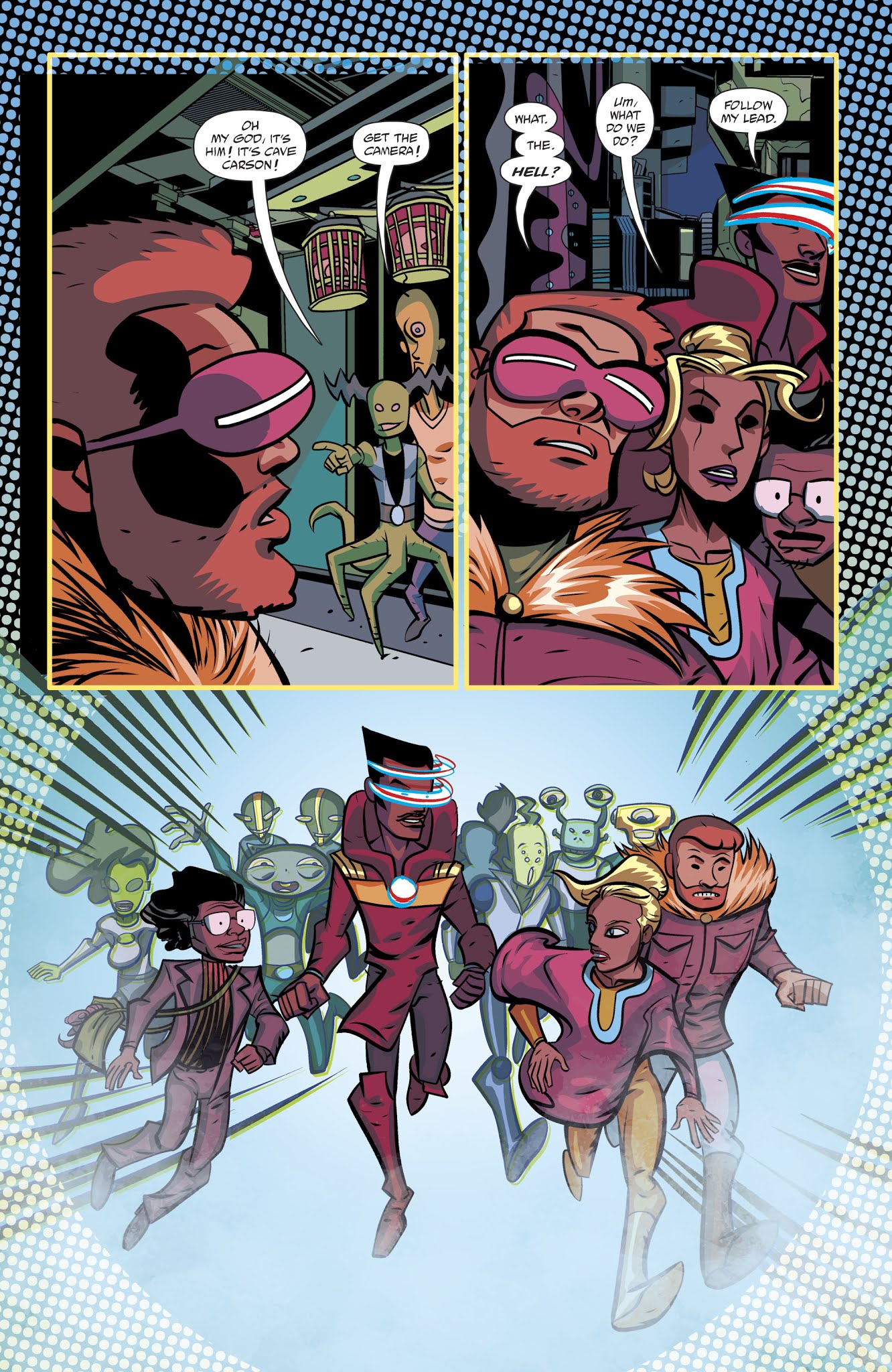 Read online Cave Carson Has An Intersteller Eye comic -  Issue #5 - 14