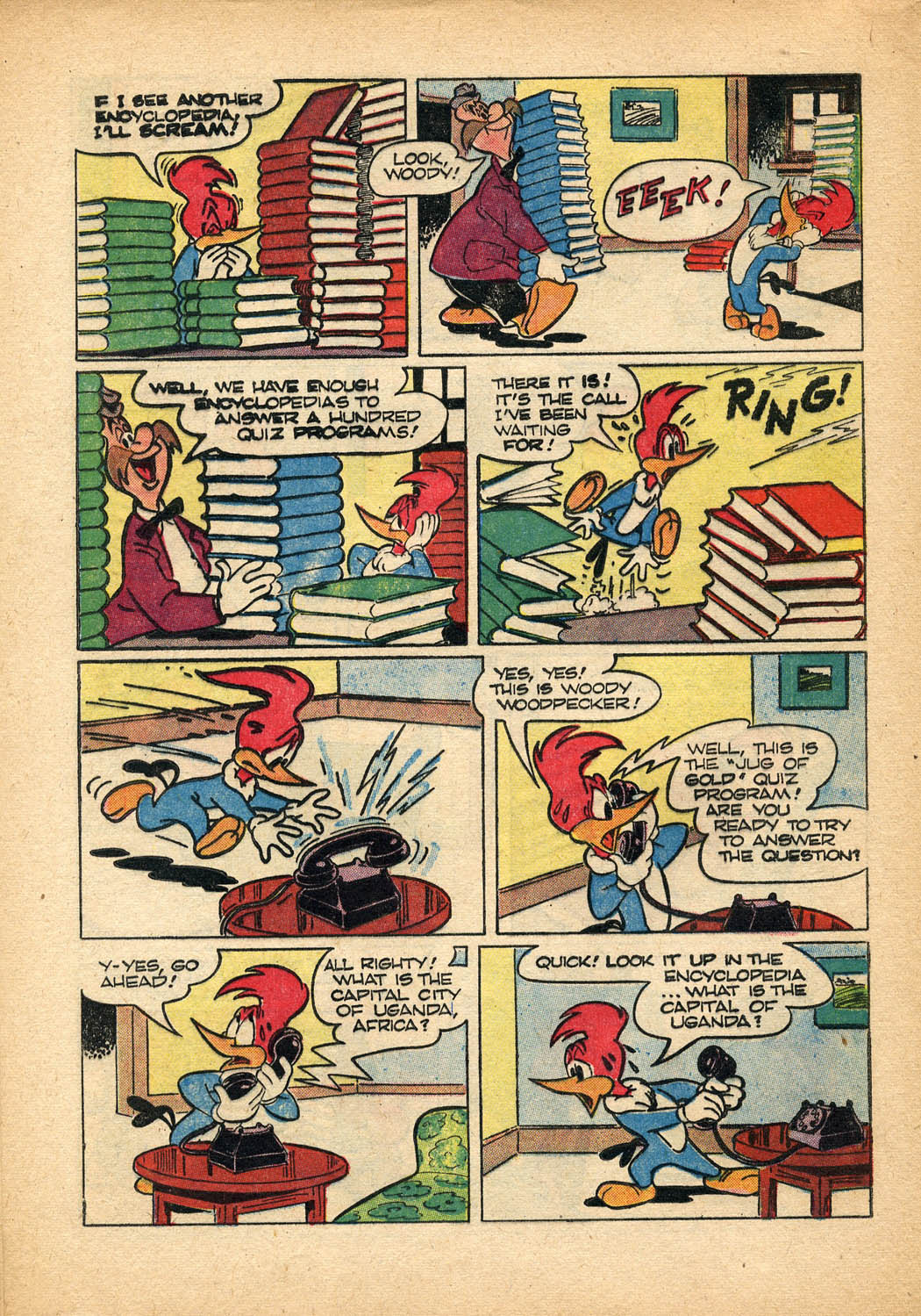 Read online Walter Lantz Woody Woodpecker (1952) comic -  Issue #27 - 28