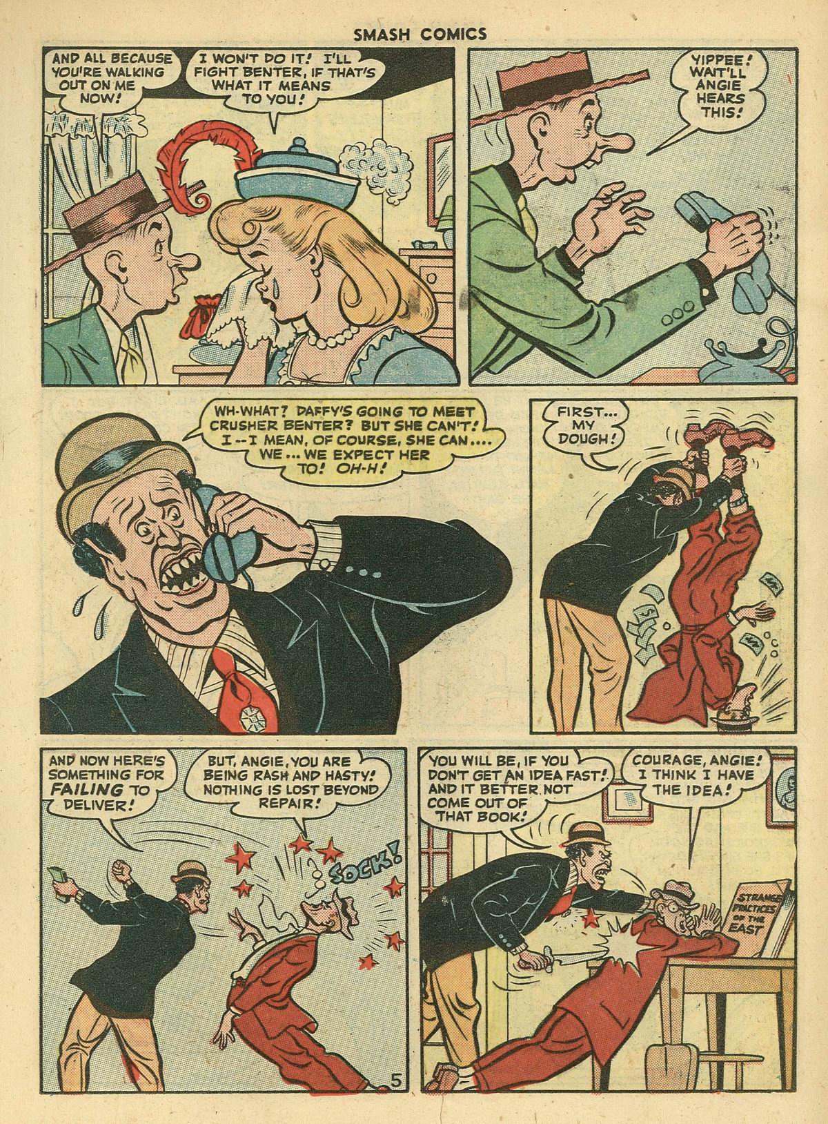 Read online Smash Comics comic -  Issue #70 - 27