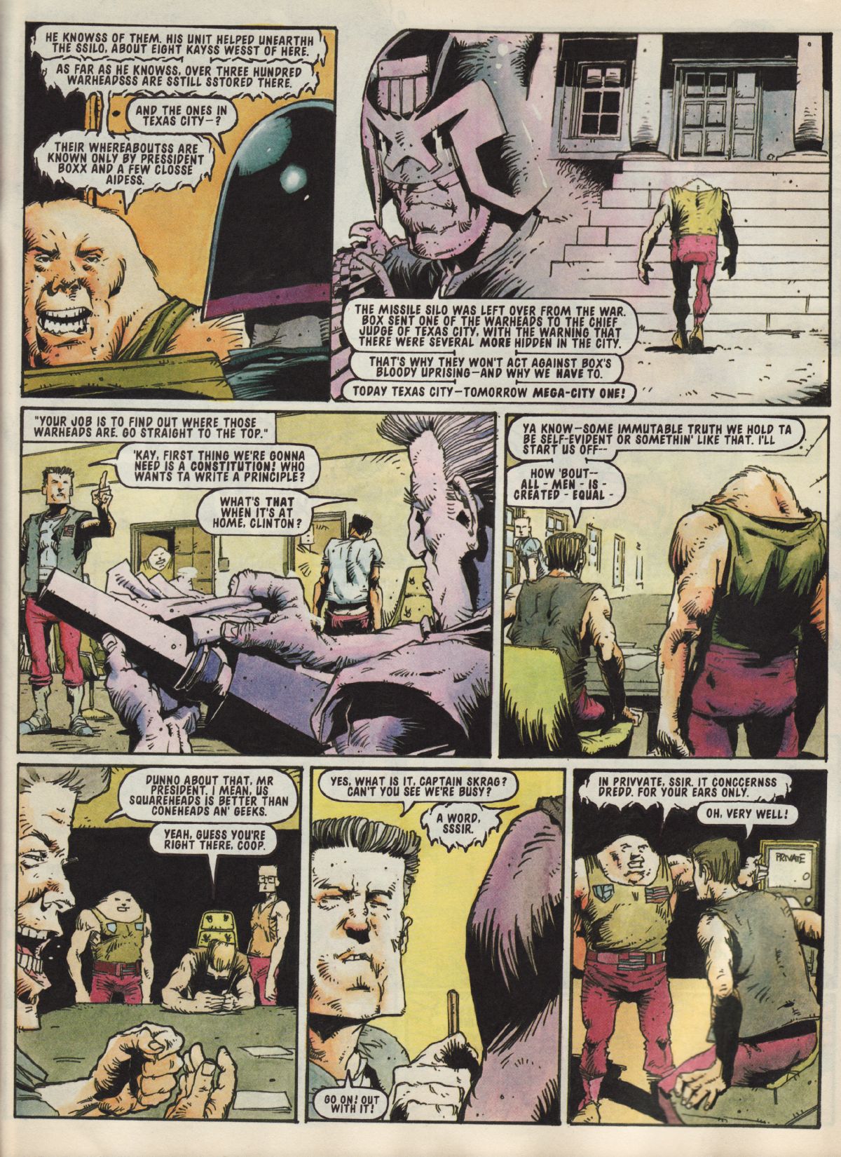 Read online Judge Dredd Megazine (vol. 3) comic -  Issue #5 - 10
