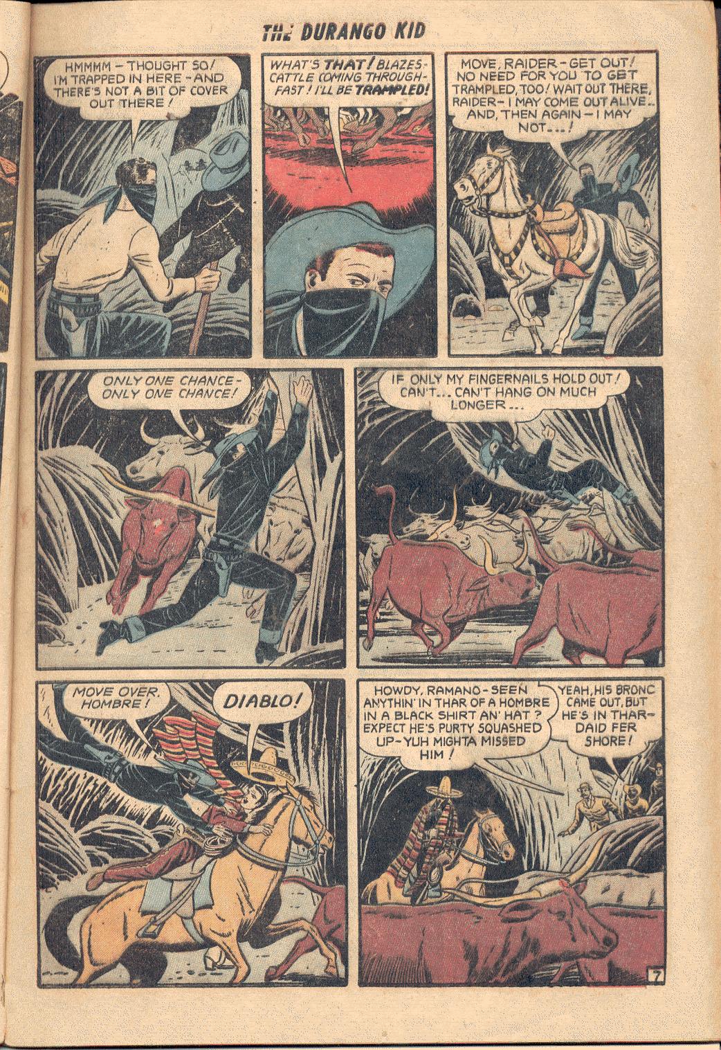 Read online Charles Starrett as The Durango Kid comic -  Issue #20 - 9