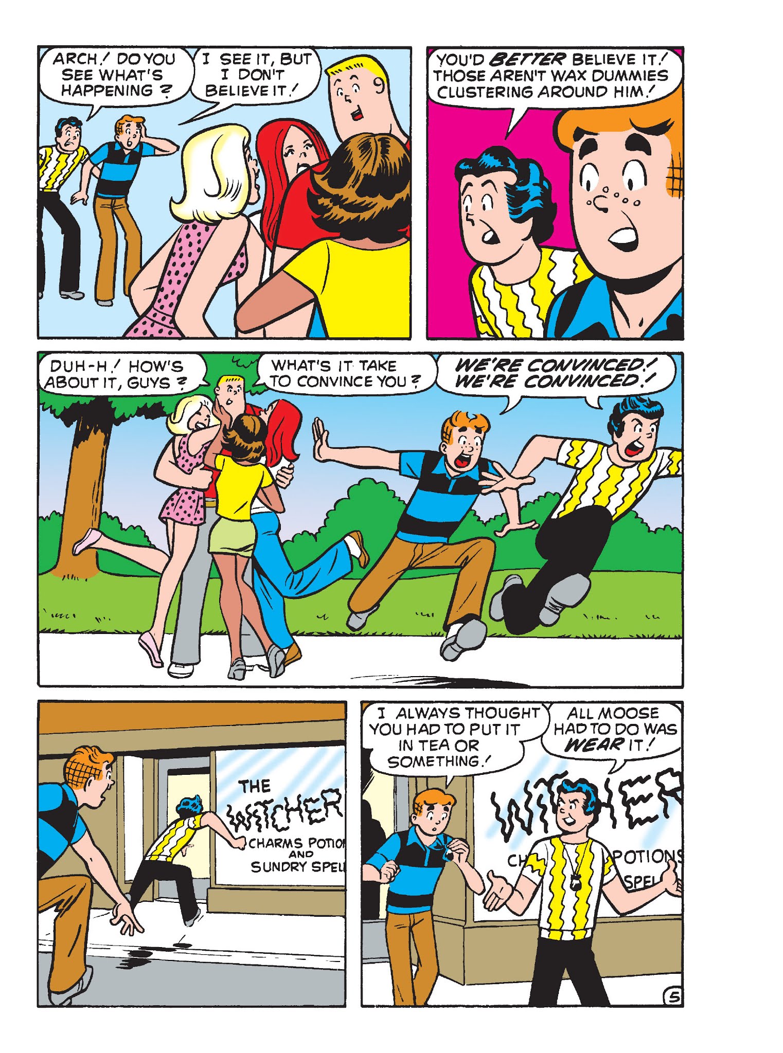 Read online Archie's Funhouse Double Digest comic -  Issue #21 - 77
