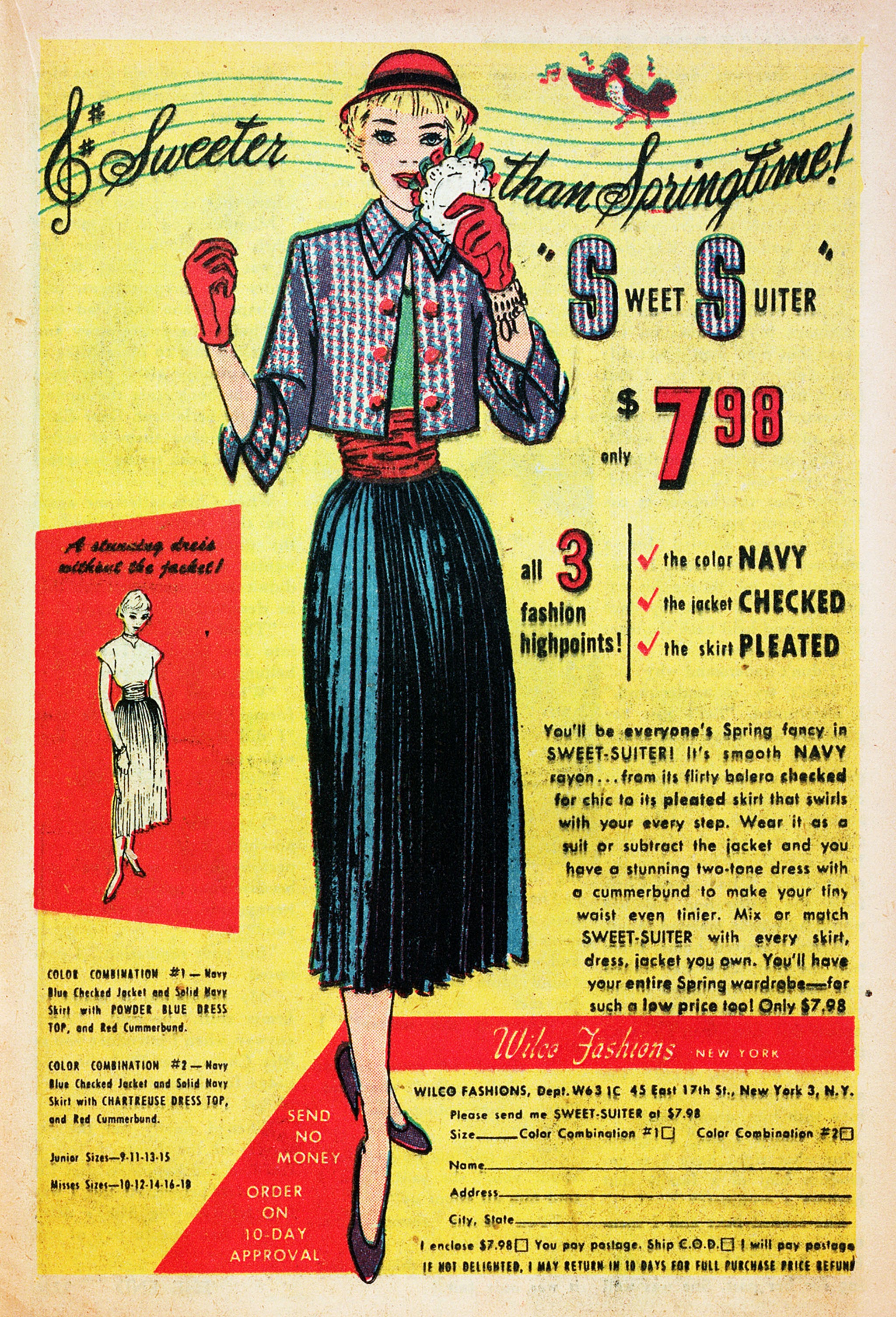 Read online Girl Comics (1949) comic -  Issue #4 - 35