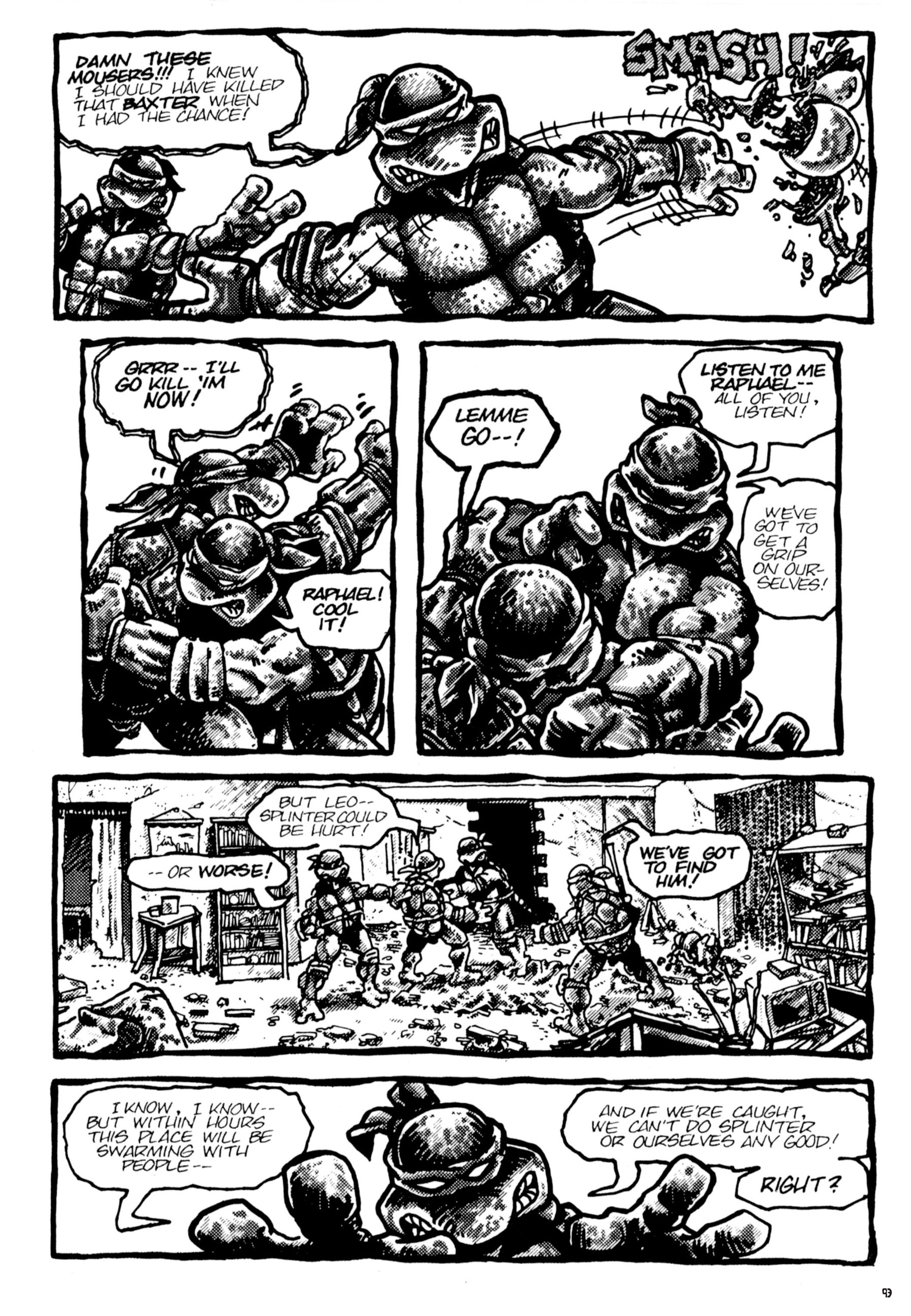 Read online Teenage Mutant Ninja Turtles: The Ultimate Collection comic -  Issue # TPB 1 (Part 1) - 90