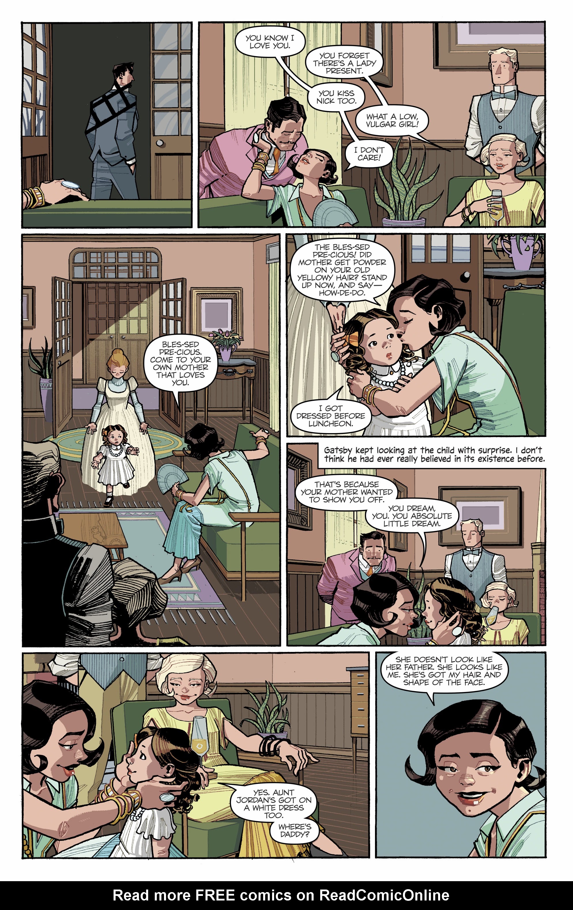 Read online The Great Gatsby comic -  Issue #5 - 9