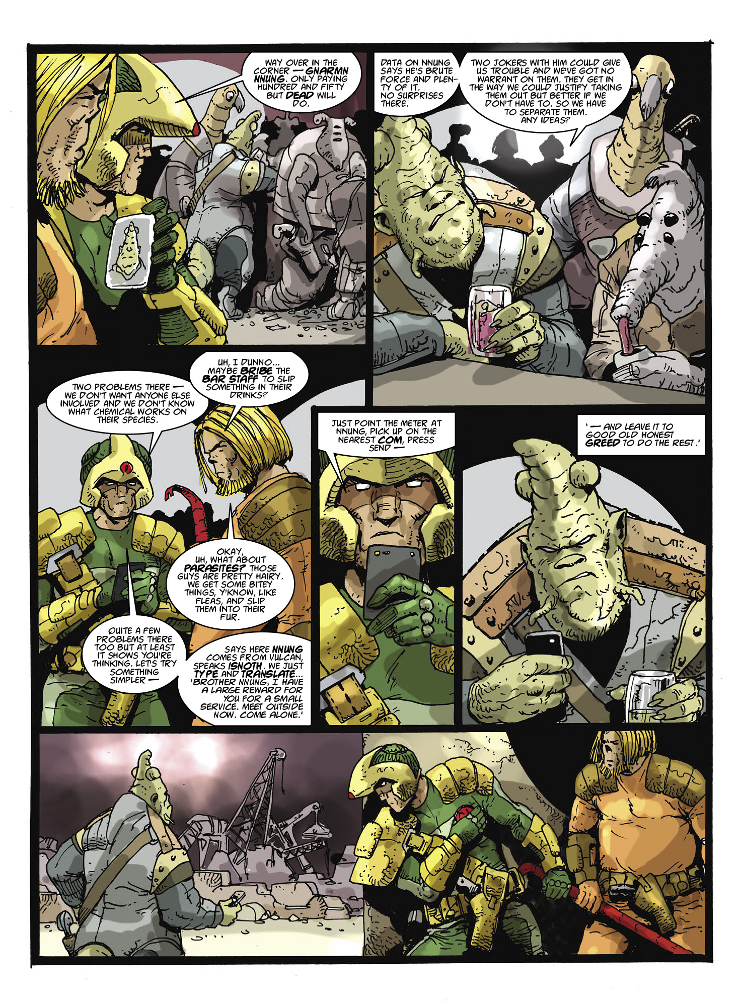 Read online Strontium Dog: The Son comic -  Issue # TPB - 49