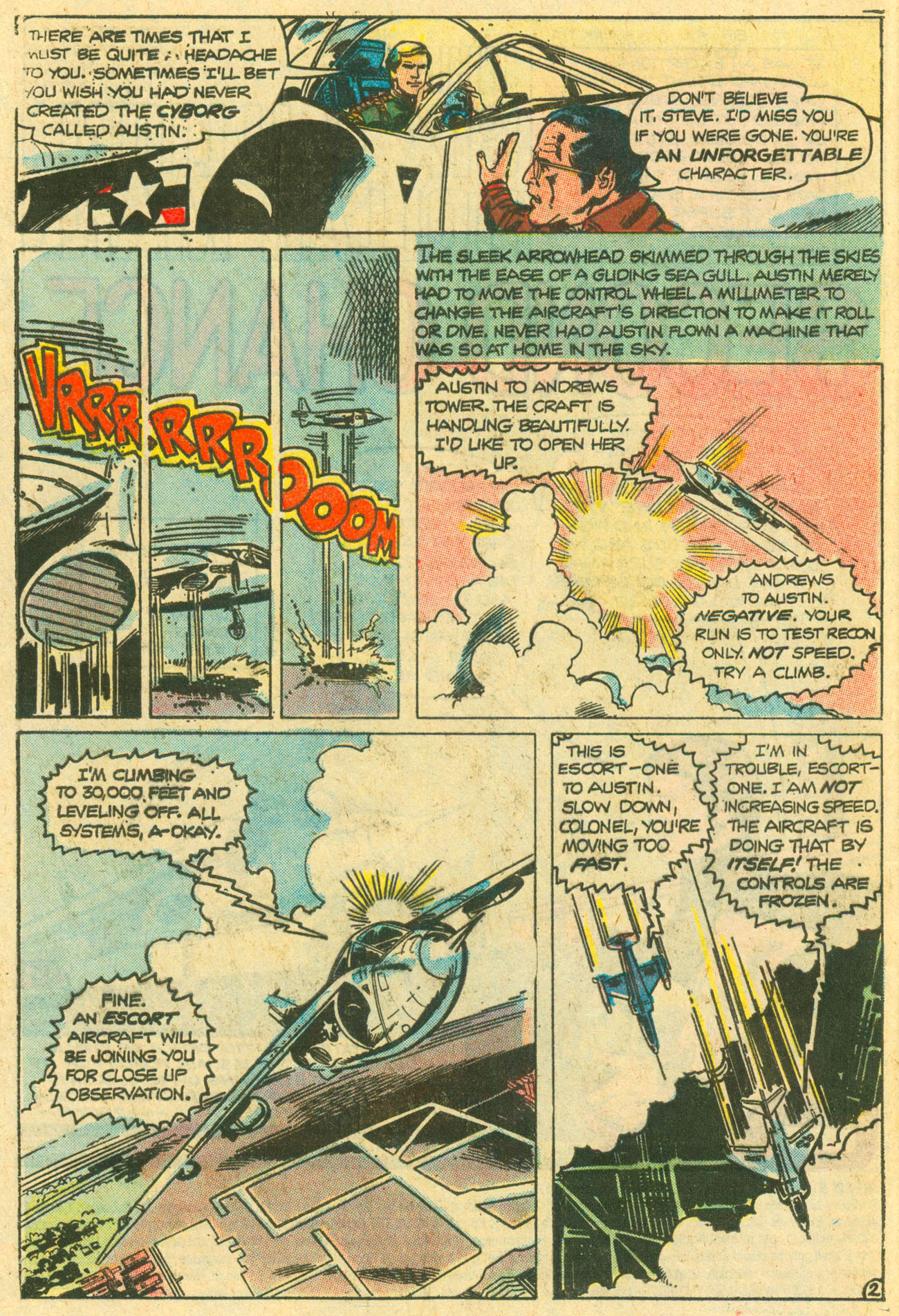 Read online The Six Million Dollar Man [comic] comic -  Issue #3 - 4