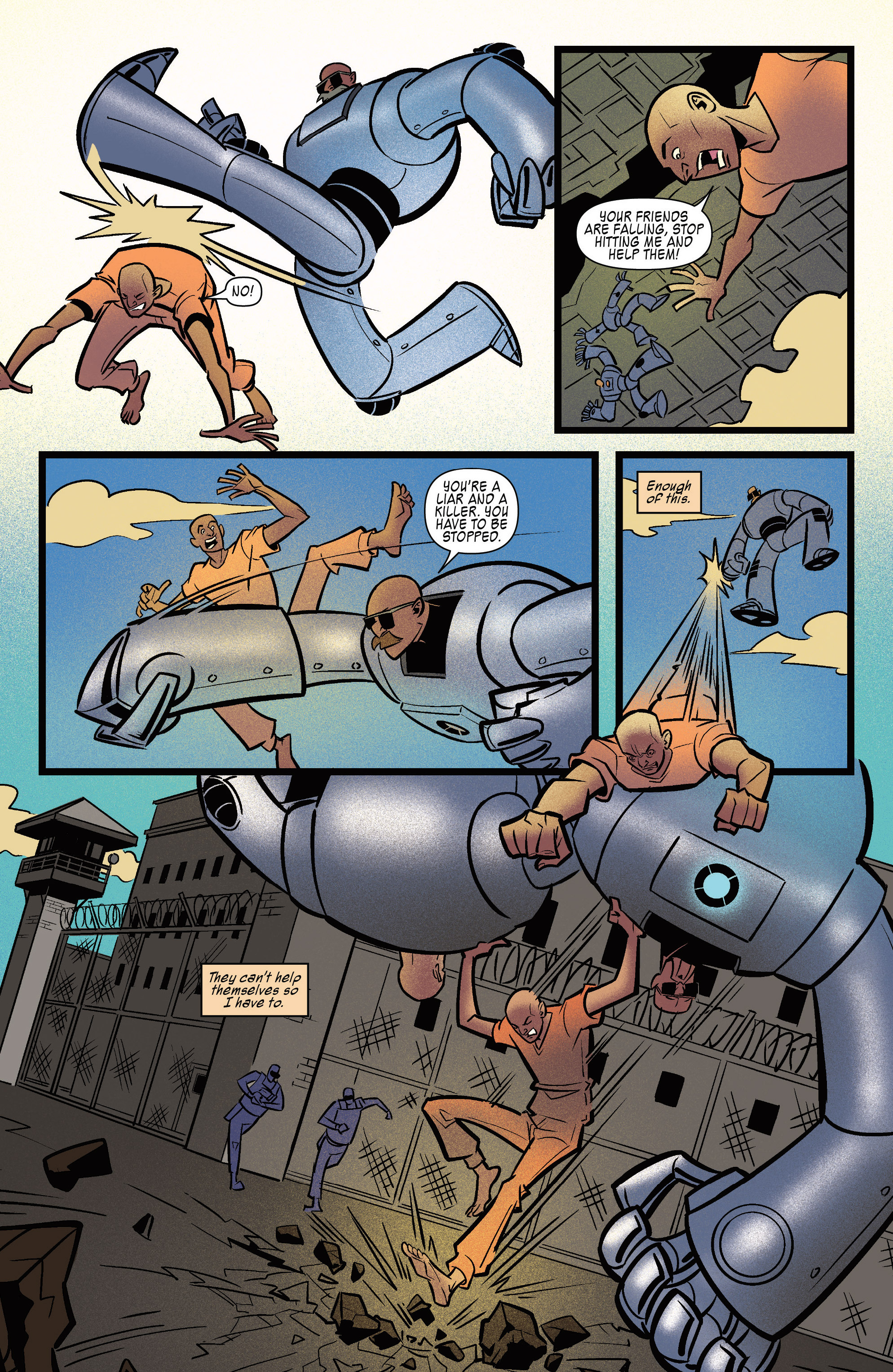 Read online Solitary comic -  Issue #4 - 23