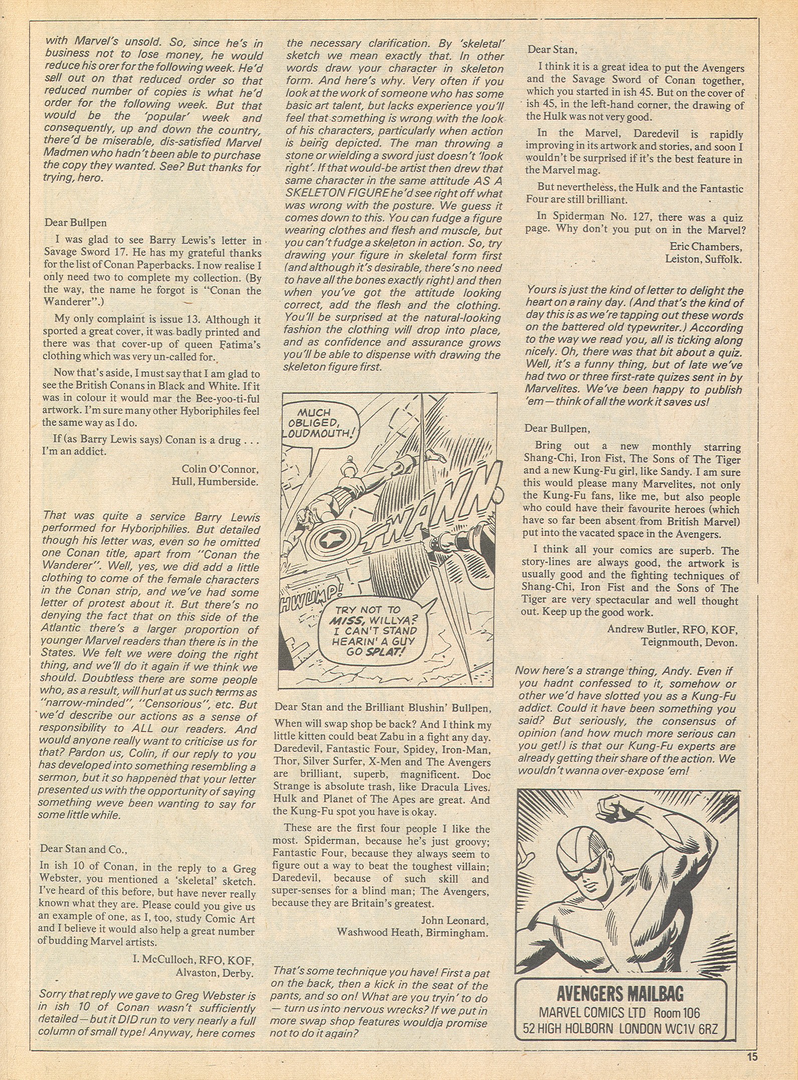 Read online The Avengers (1973) comic -  Issue #108 - 15