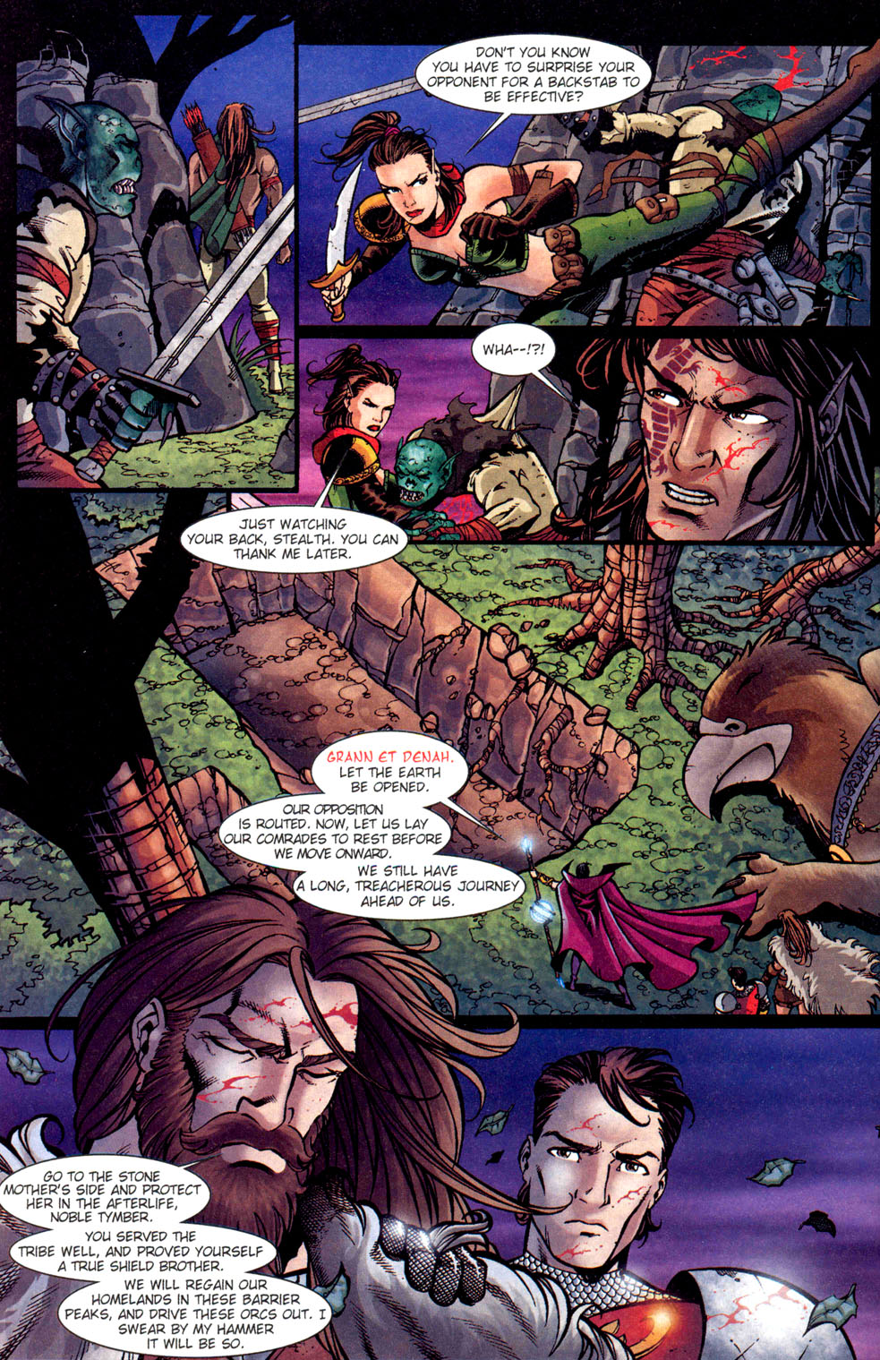 Read online Dungeons & Dragons: Tempests Gate comic -  Issue #3 - 21
