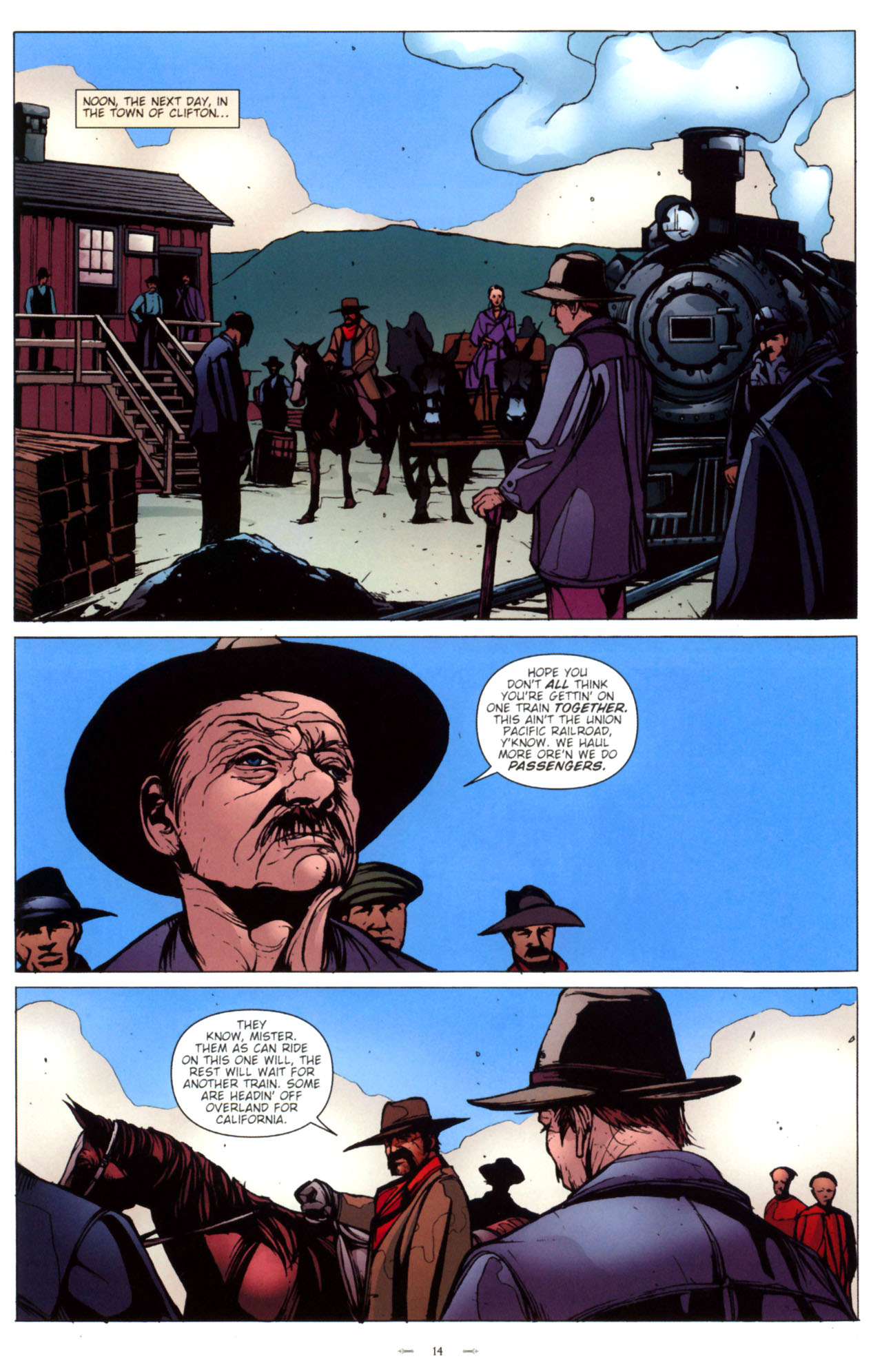 Read online Desperadoes: Banners of Gold comic -  Issue #4 - 16