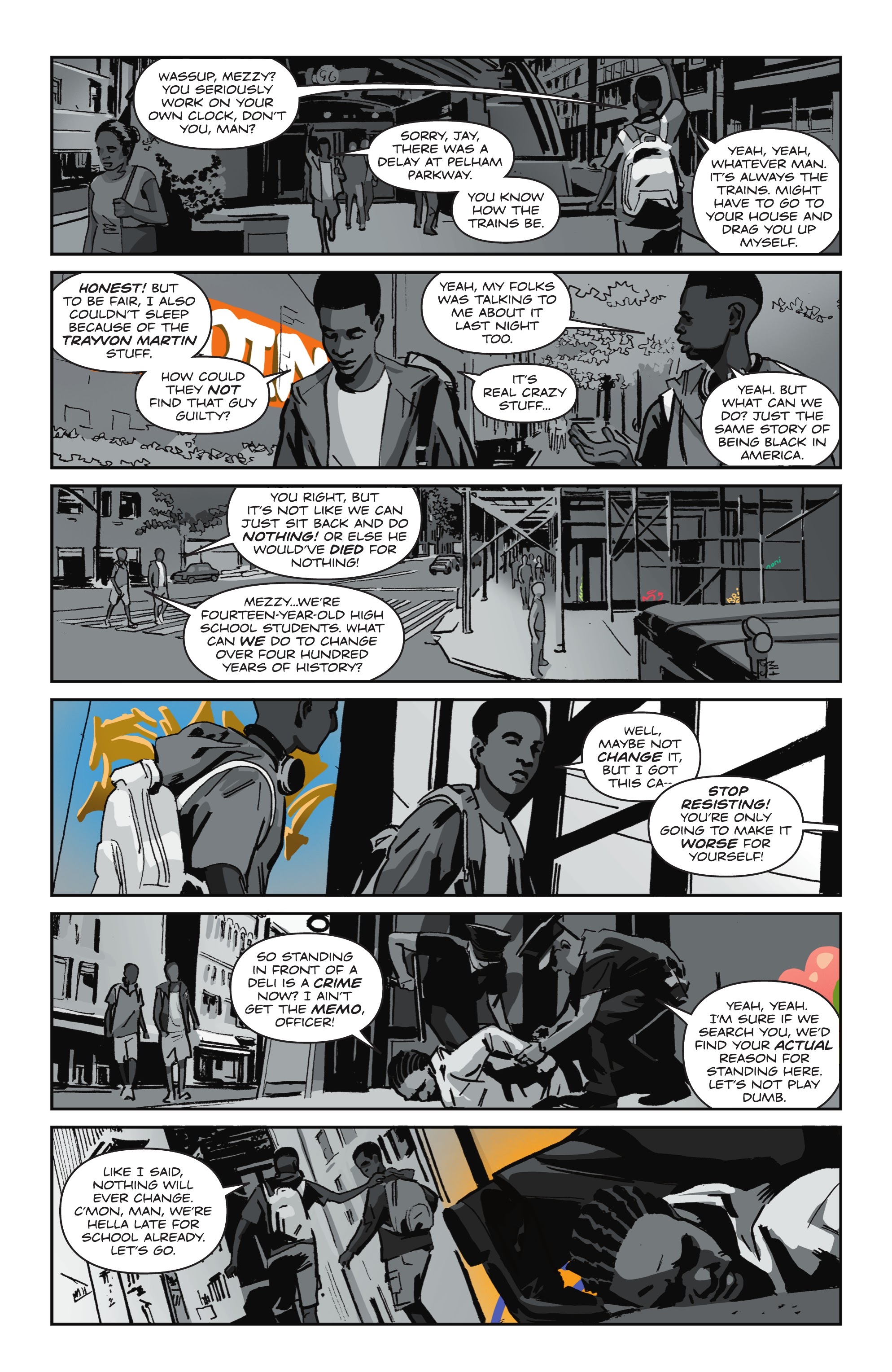 Read online Represent! comic -  Issue #7 - 7