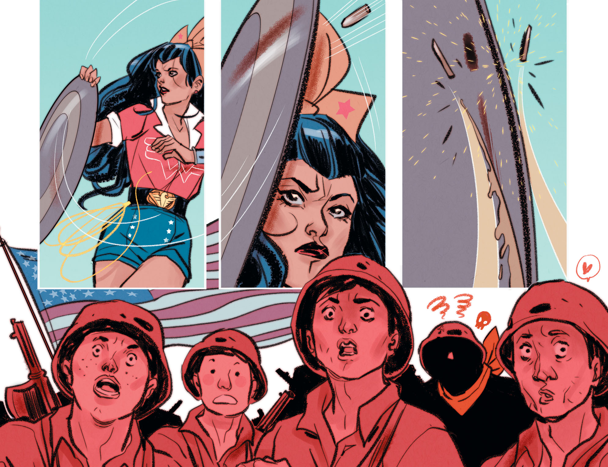 Read online Bombshells: United comic -  Issue #1 - 19