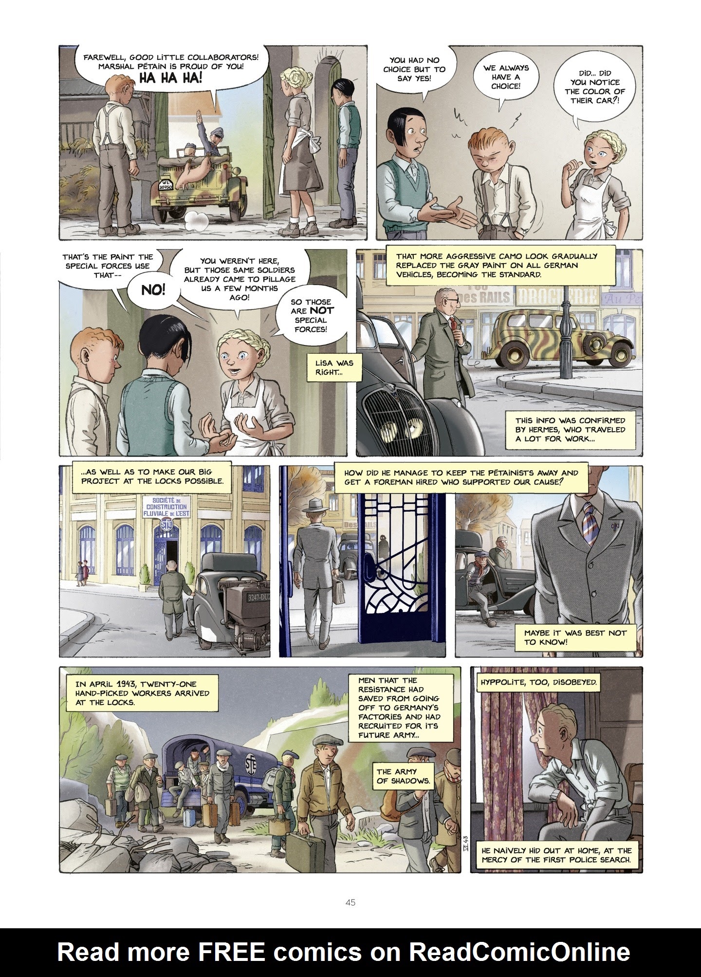 Read online Children of the Resistance comic -  Issue #6 - 45