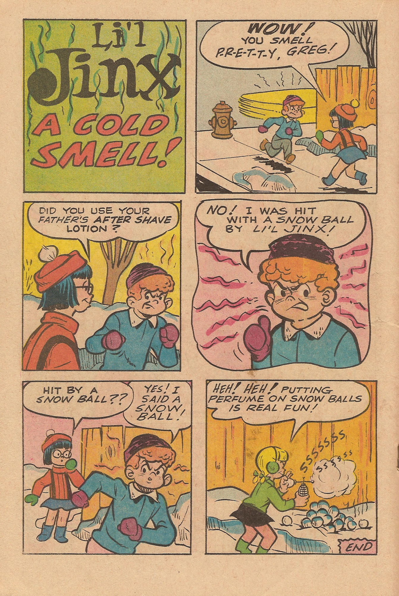 Read online Reggie's Wise Guy Jokes comic -  Issue #4 - 18