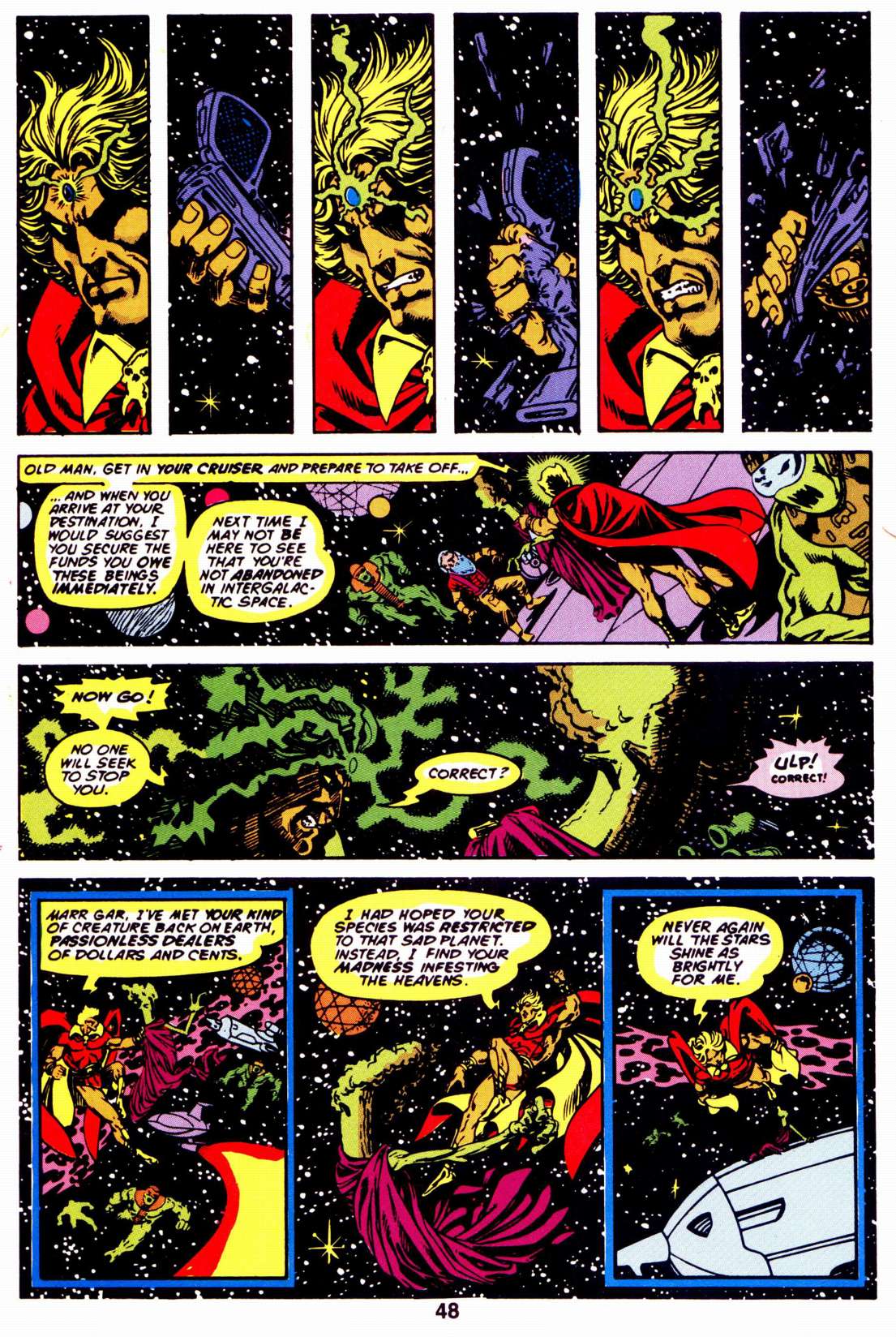 Read online Warlock (1982) comic -  Issue #4 - 50