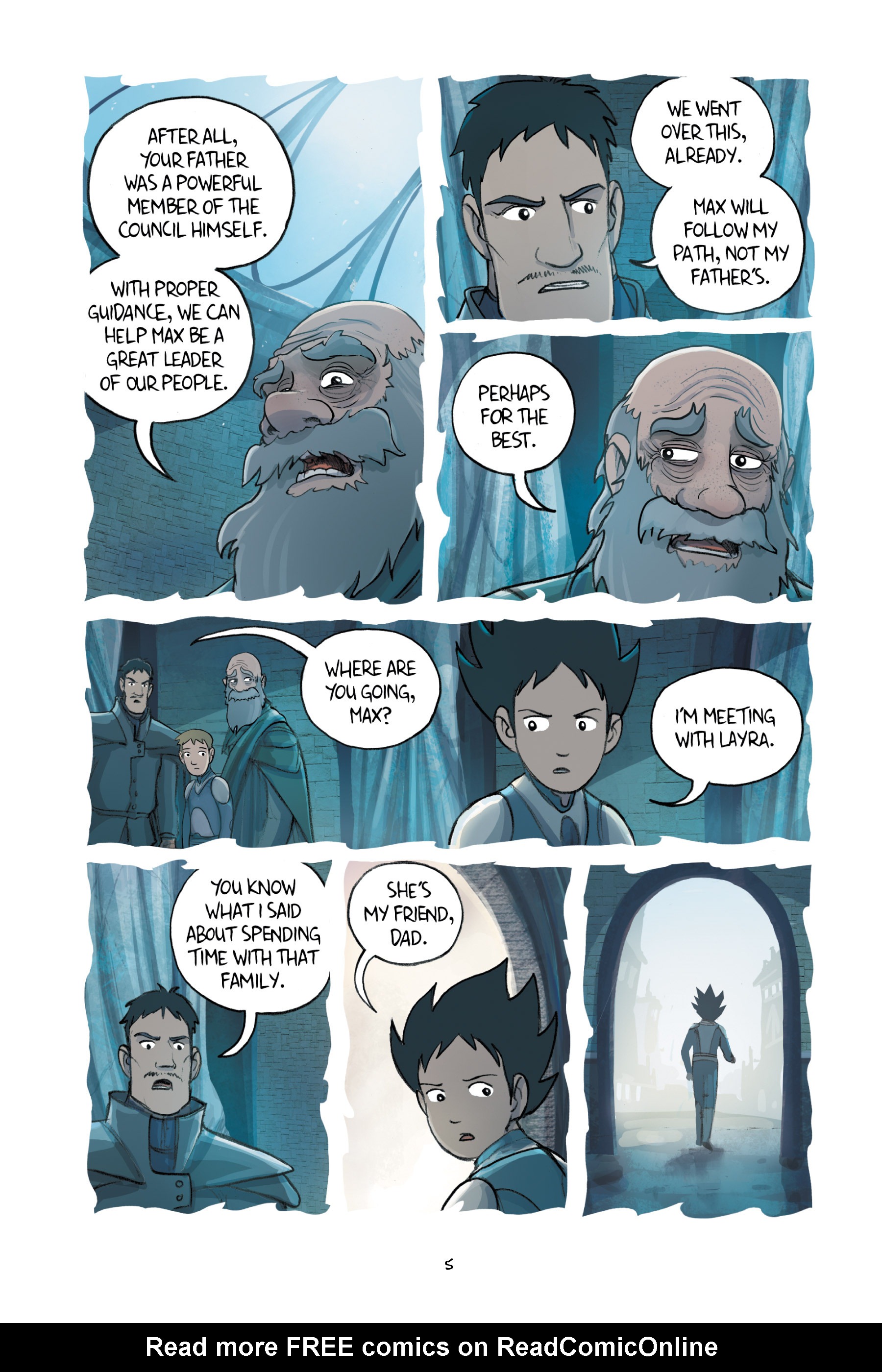 Read online Amulet comic -  Issue # TPB 5 (Part 1) - 8