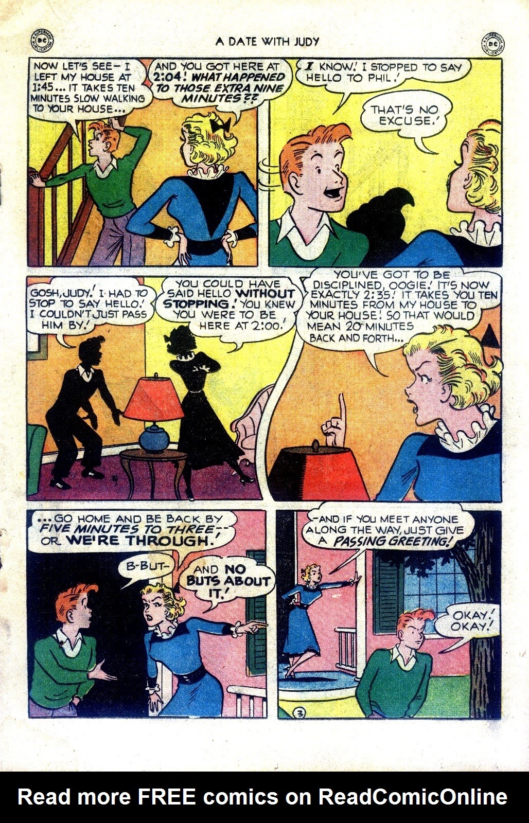 Read online A Date with Judy comic -  Issue #13 - 27
