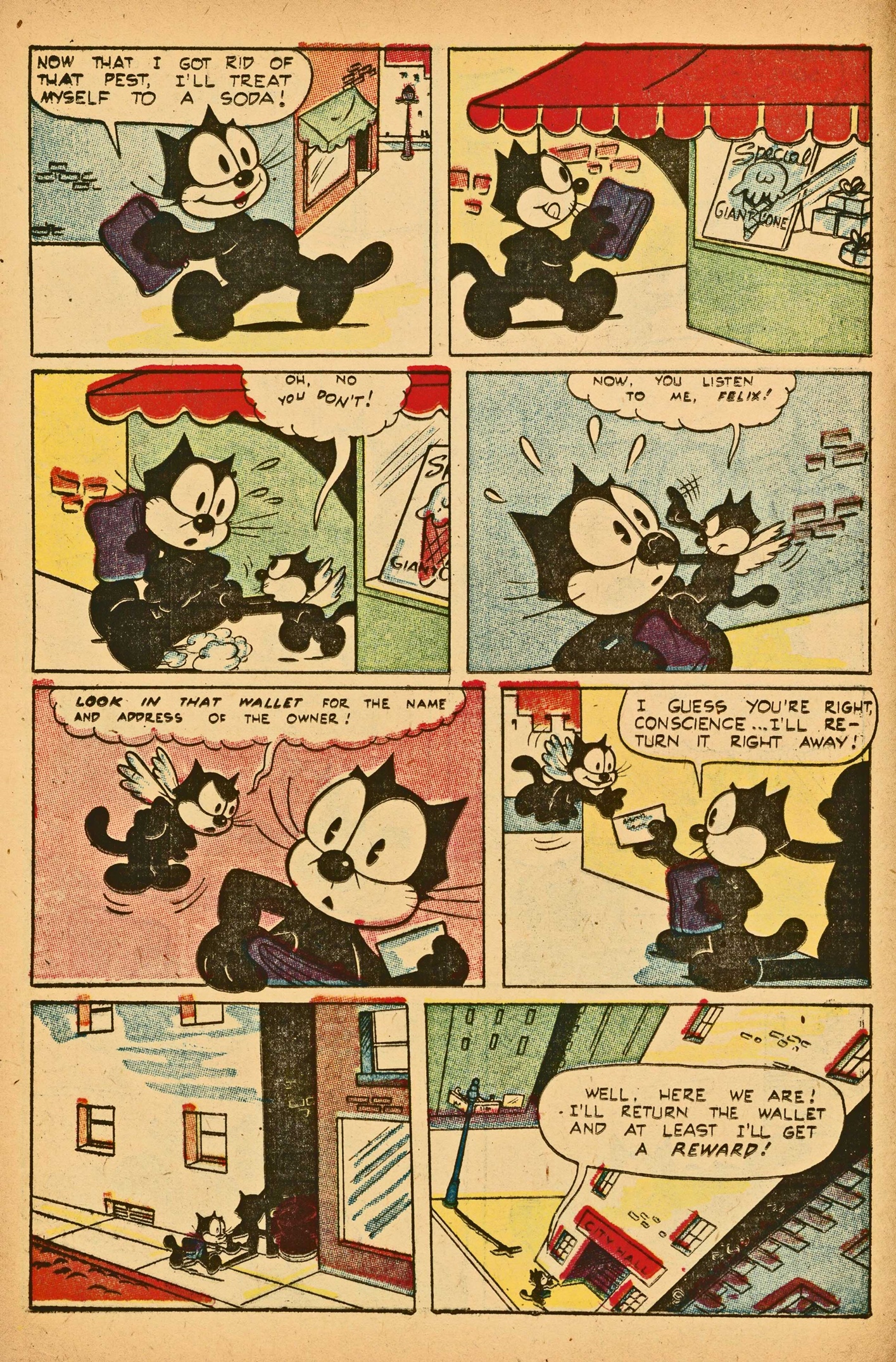 Read online Felix the Cat (1951) comic -  Issue #44 - 14
