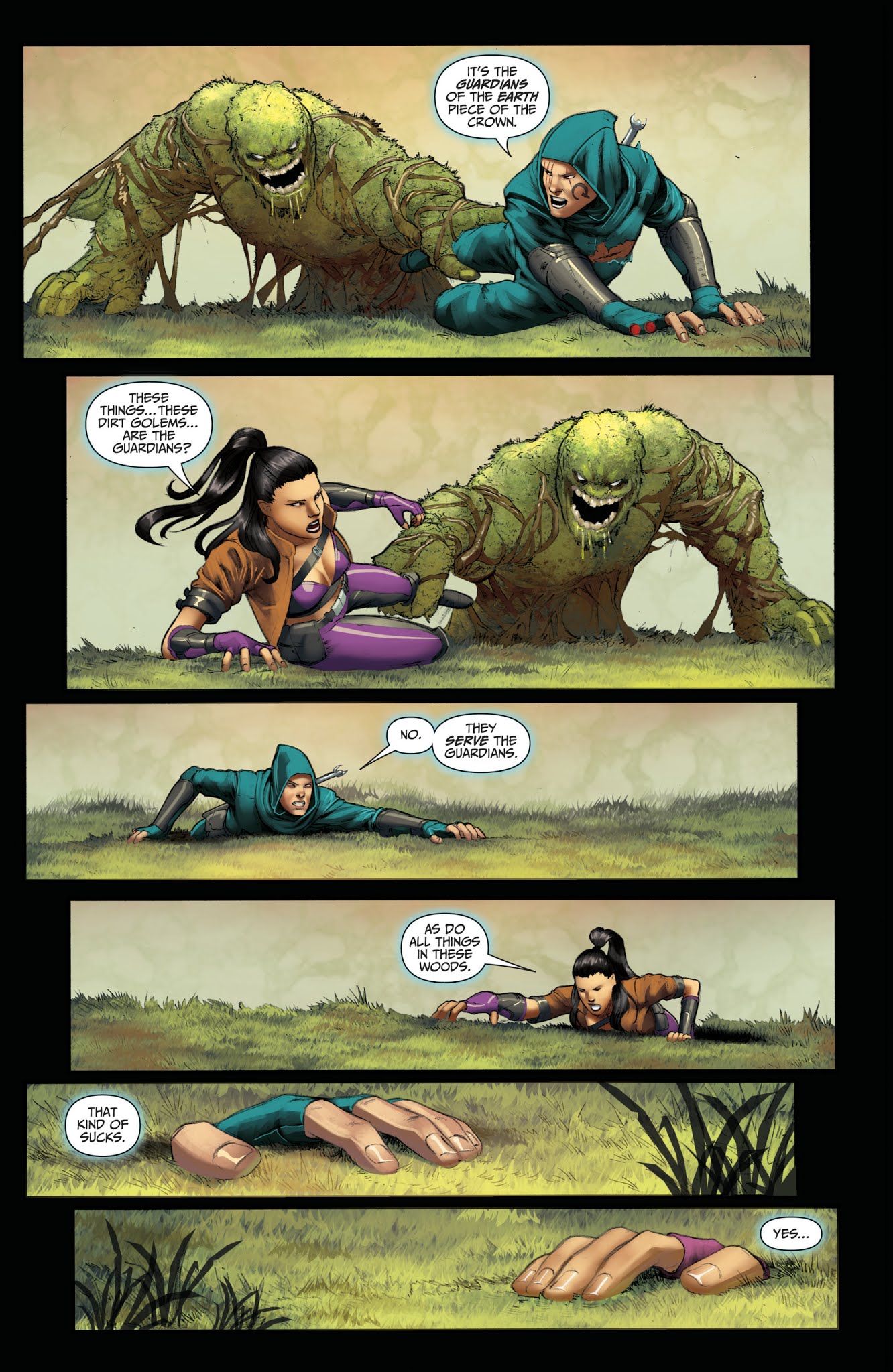 Read online Jasmine: Crown of Kings comic -  Issue #3 - 13