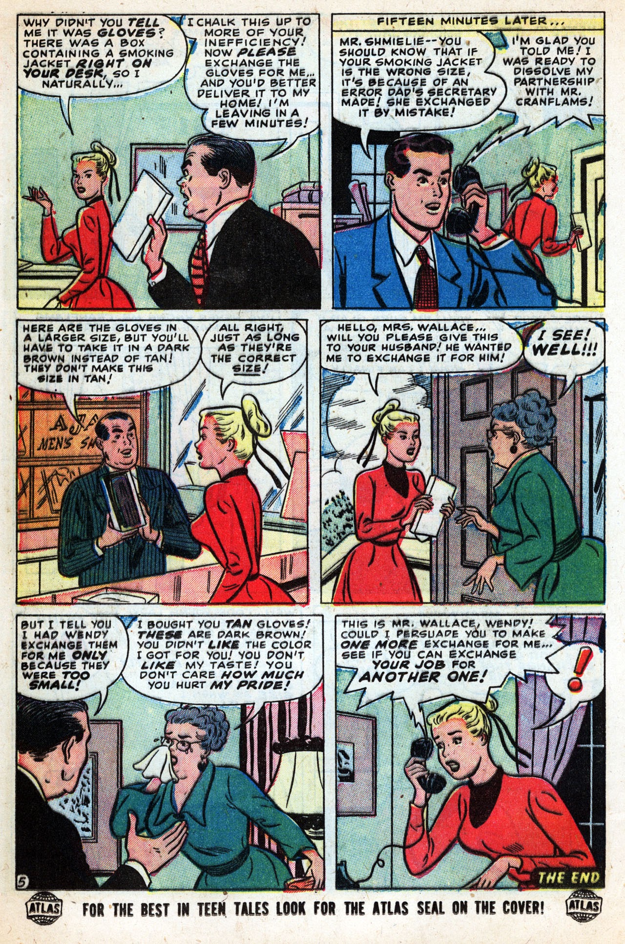 Read online Patsy and her Pals comic -  Issue #7 - 24