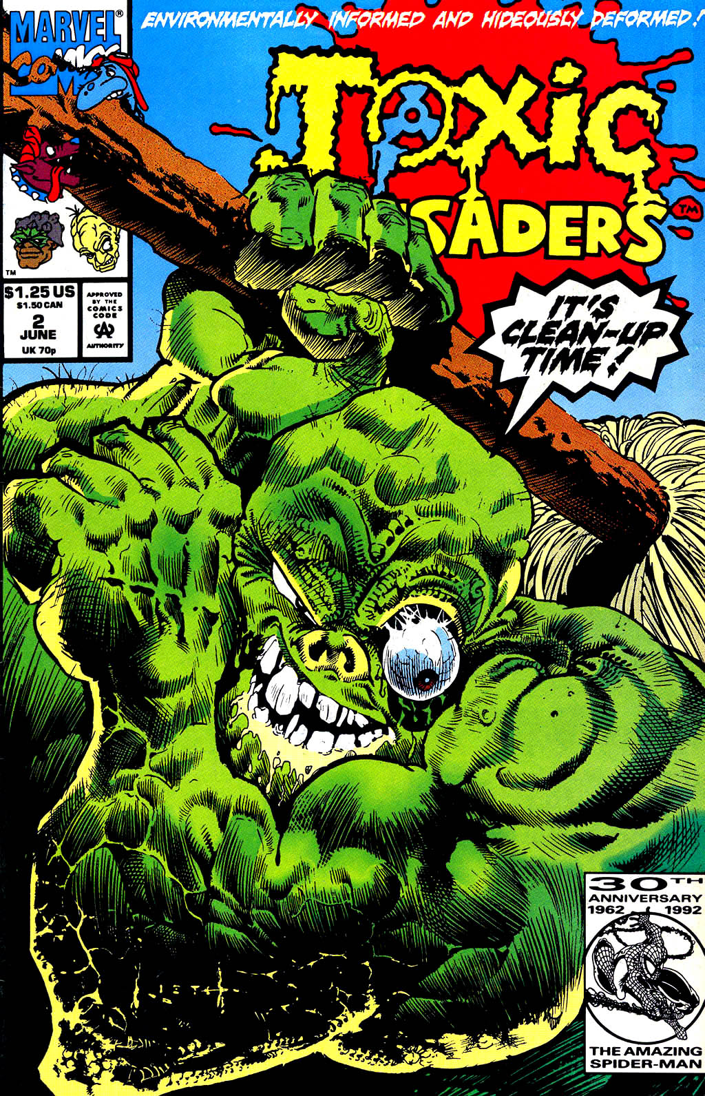 Read online Toxic Crusaders comic -  Issue #2 - 1