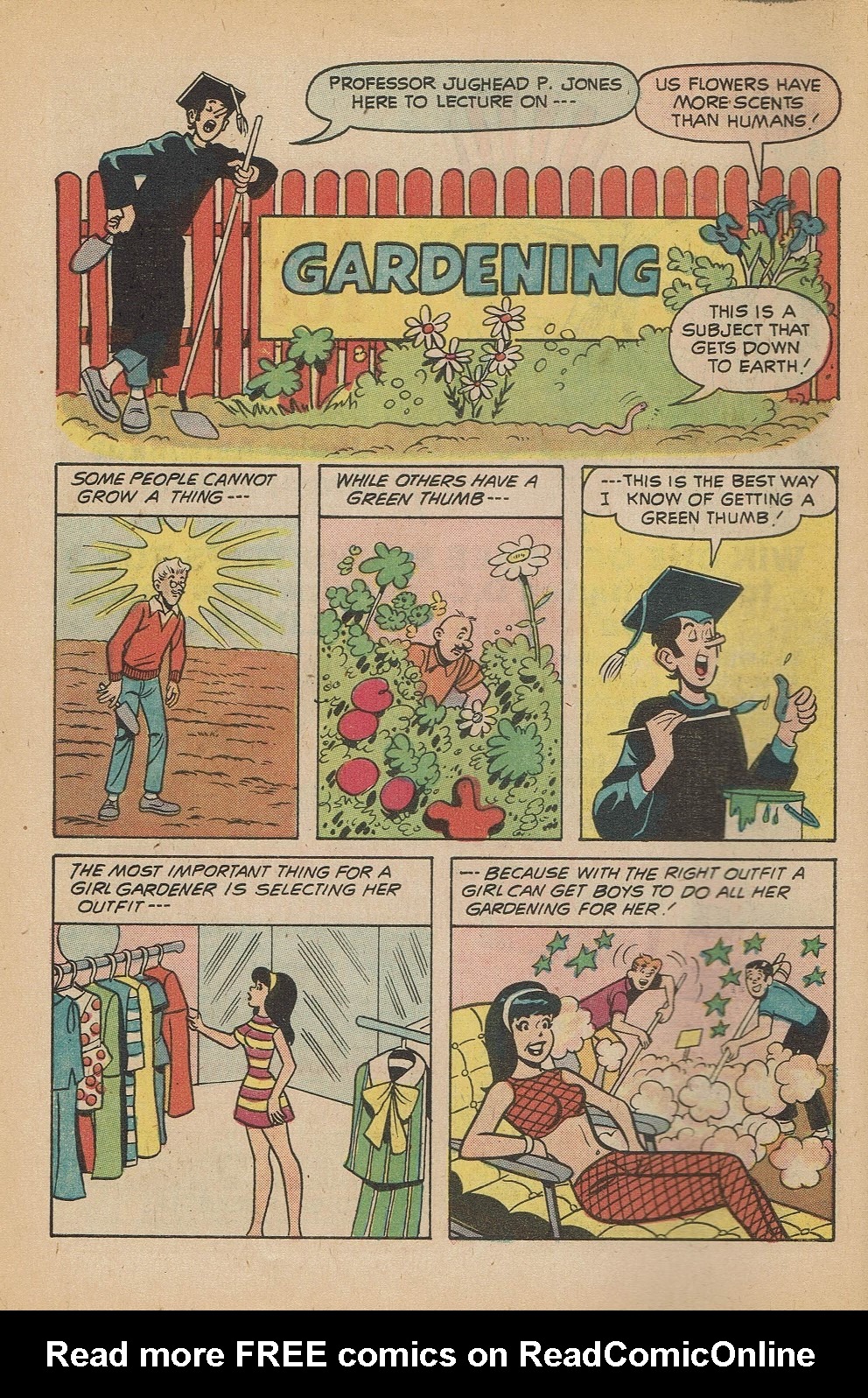 Read online Jughead's Jokes comic -  Issue #30 - 10