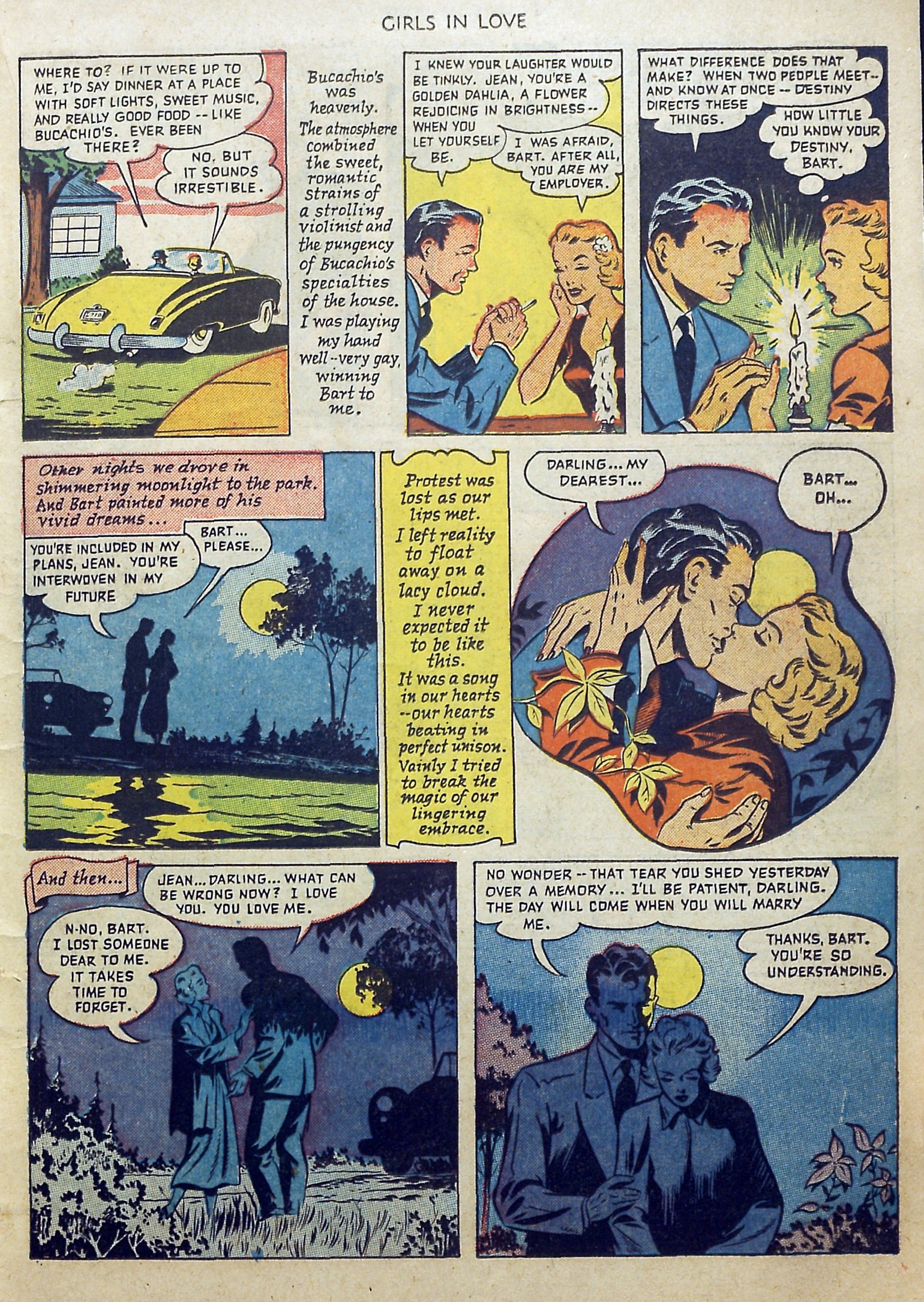 Read online Girls in Love (1950) comic -  Issue #2 - 19