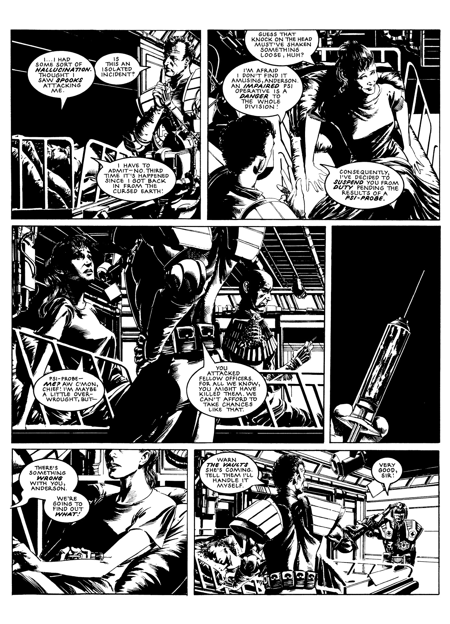 Read online Judge Anderson: The Psi Files comic -  Issue # TPB 1 - 380