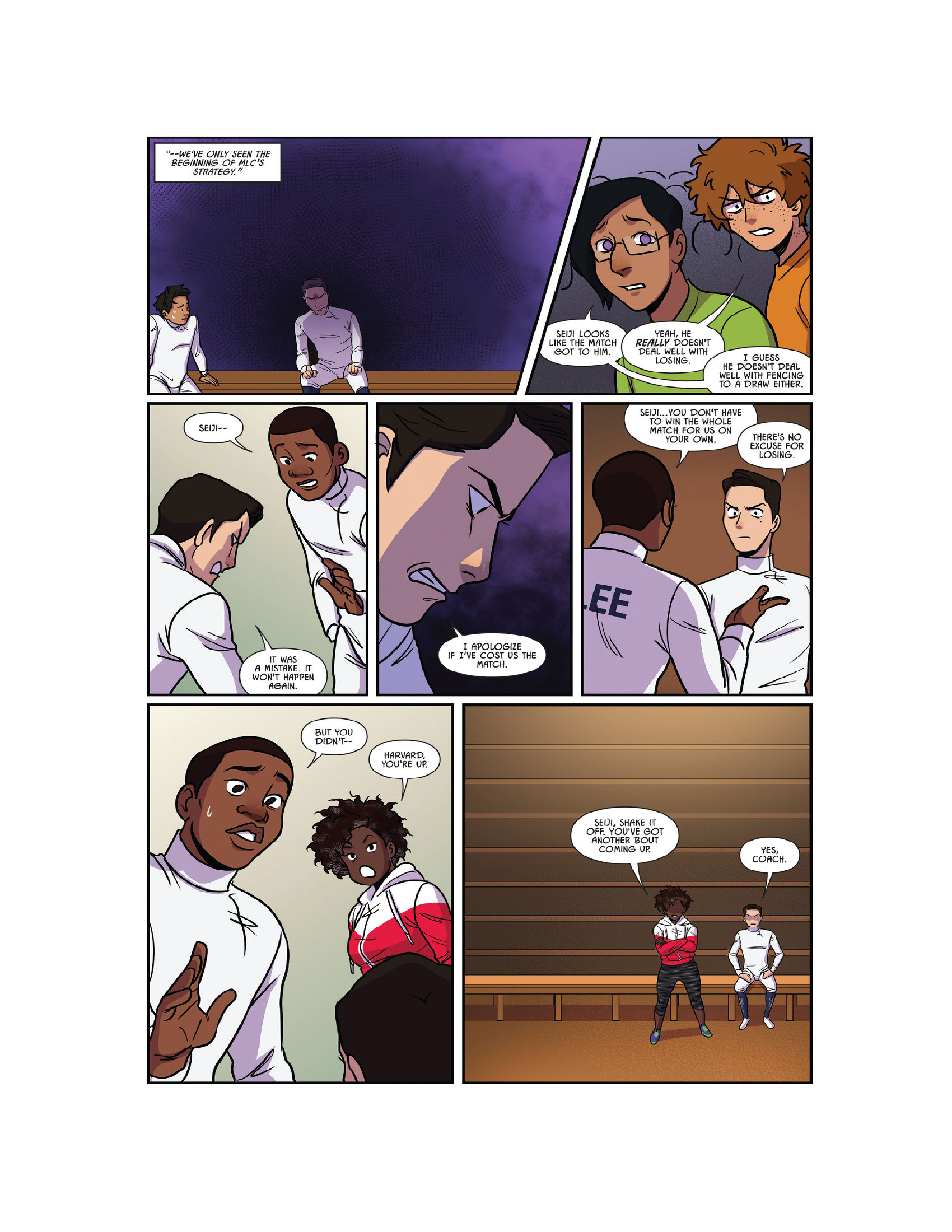Read online Fence comic -  Issue #15 - 5