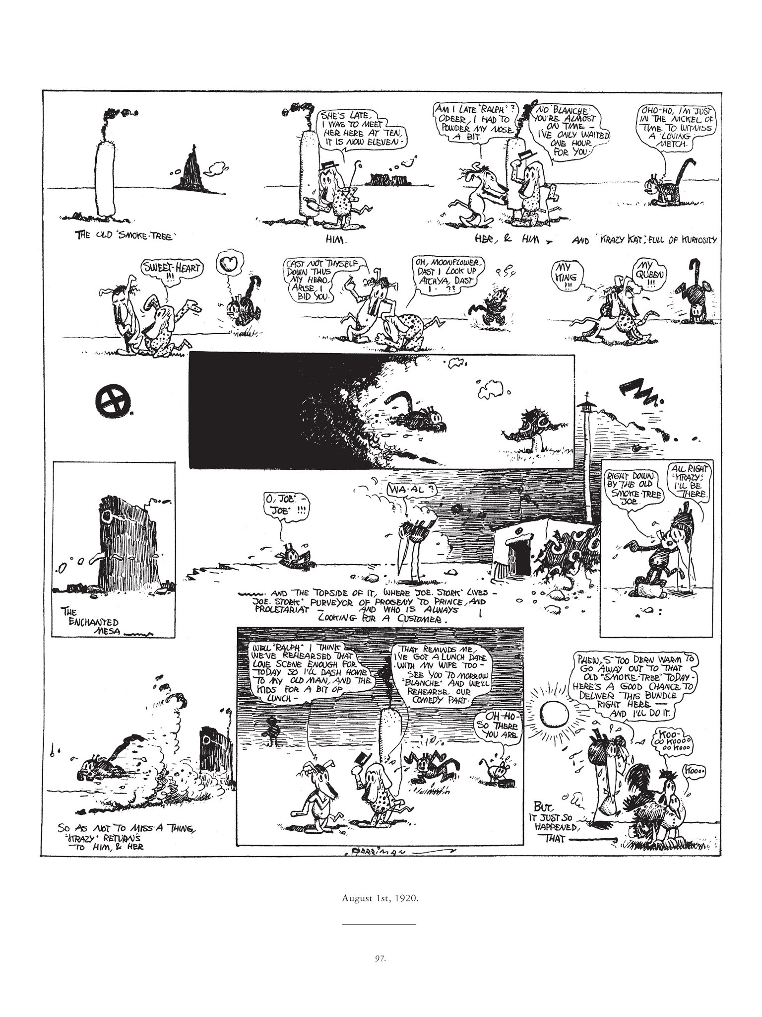 Read online Krazy & Ignatz comic -  Issue # TPB 2 - 97