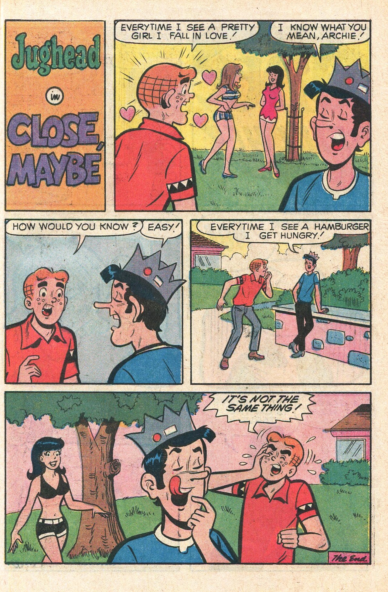 Read online Jughead's Jokes comic -  Issue #21 - 33