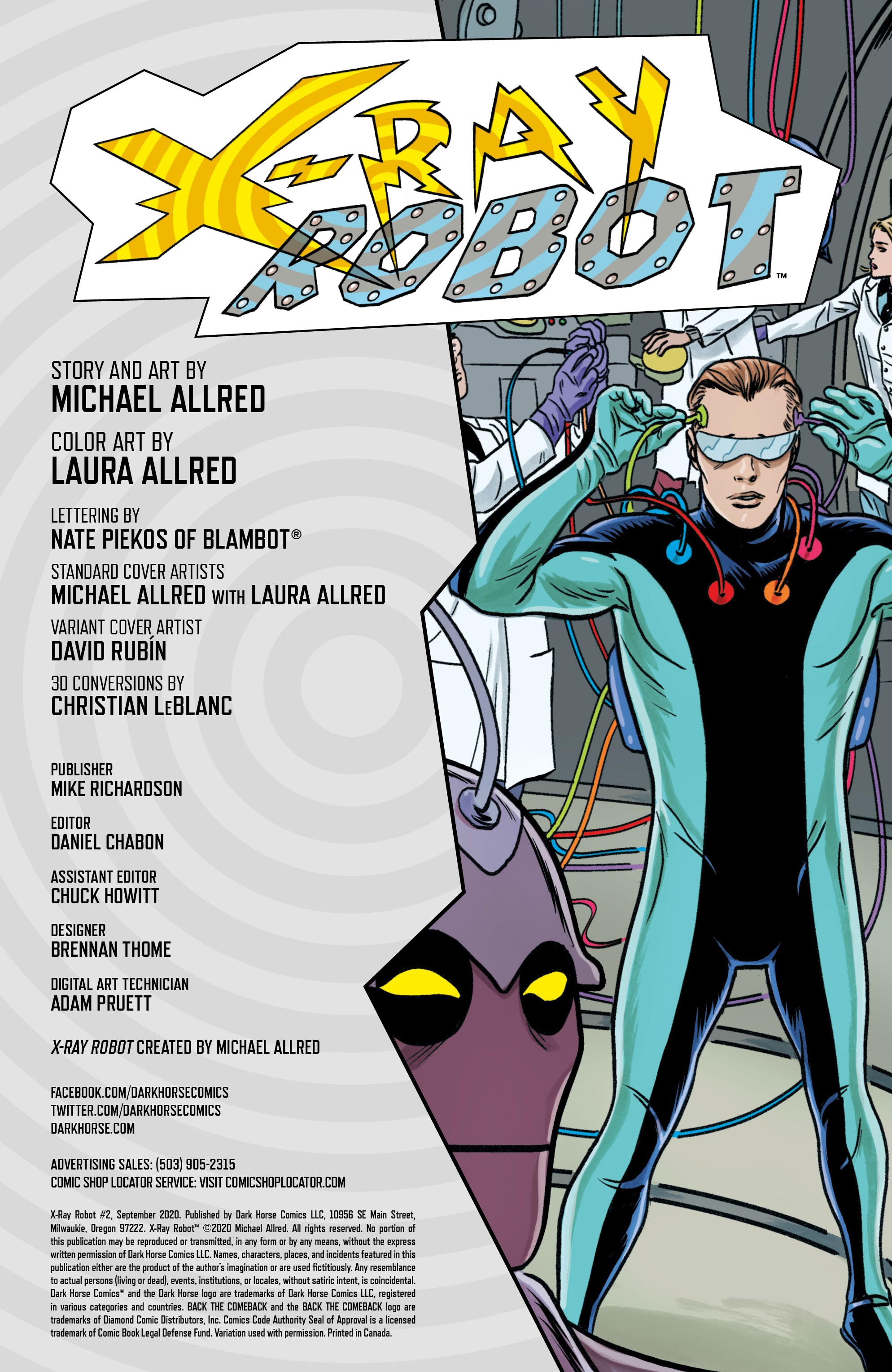 Read online X-RAY ROBOT comic -  Issue #2 - 2