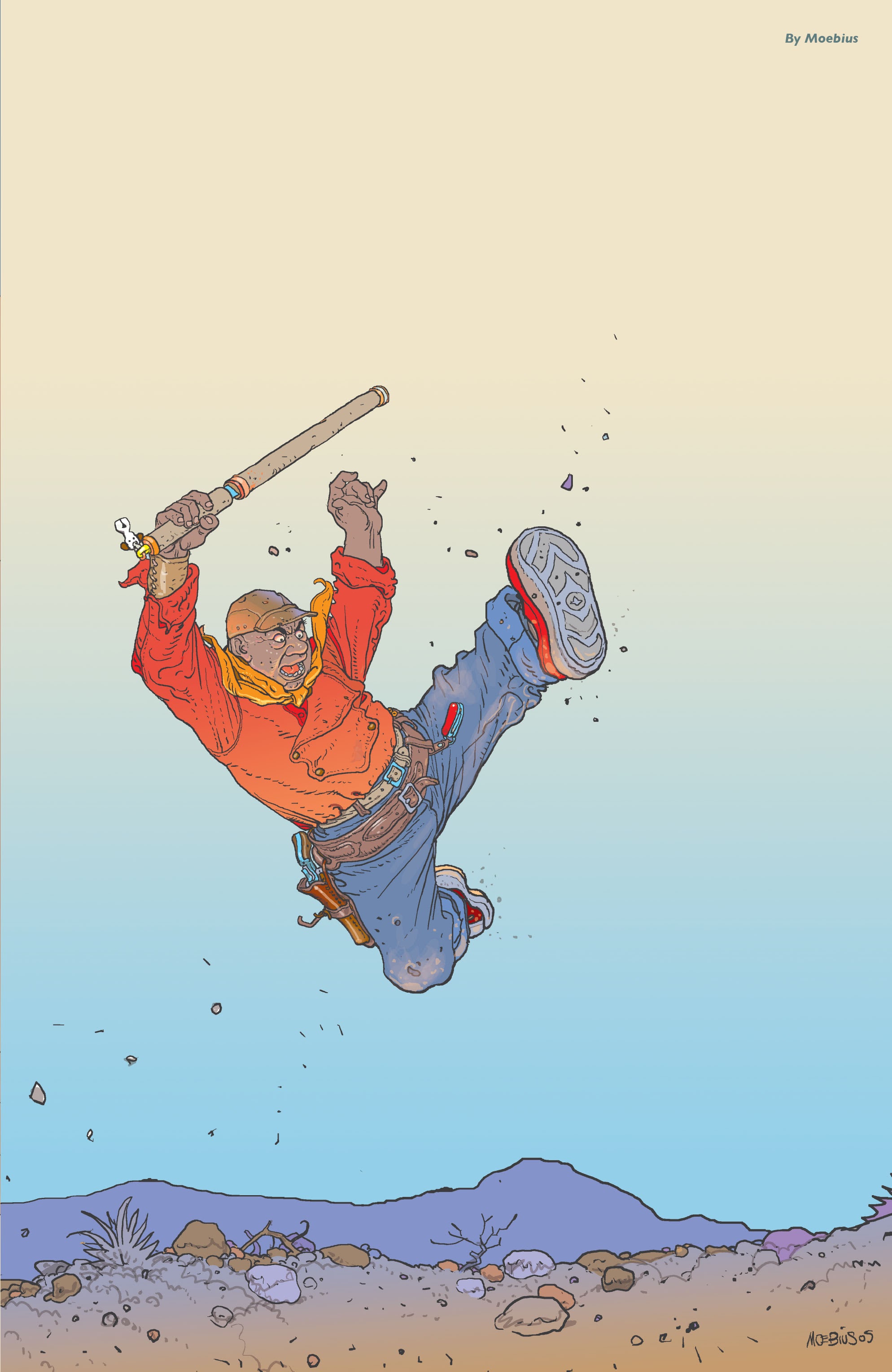 Read online Shaolin Cowboy comic -  Issue # _Start Trek (Part 2) - 55
