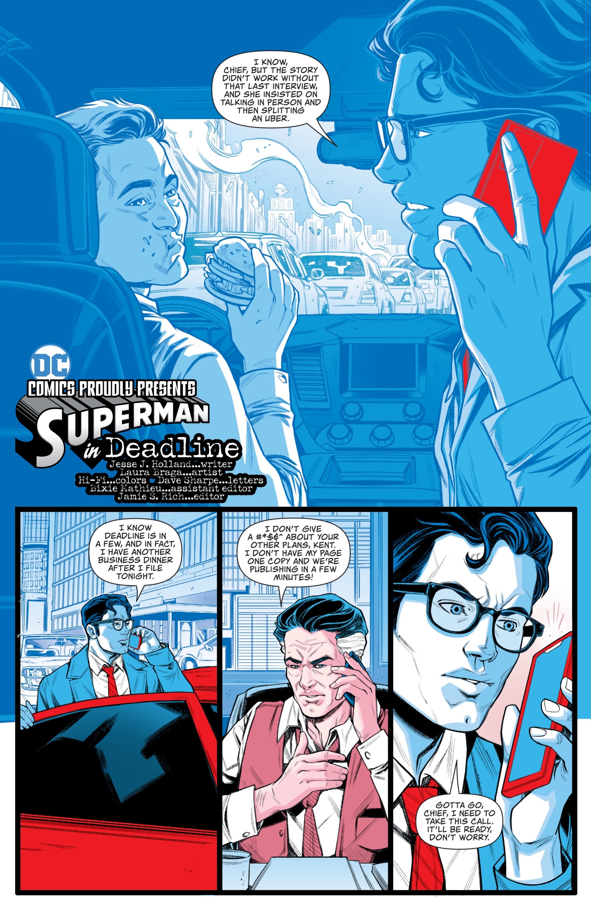 Read online Superman Red & Blue comic -  Issue #3 - 4