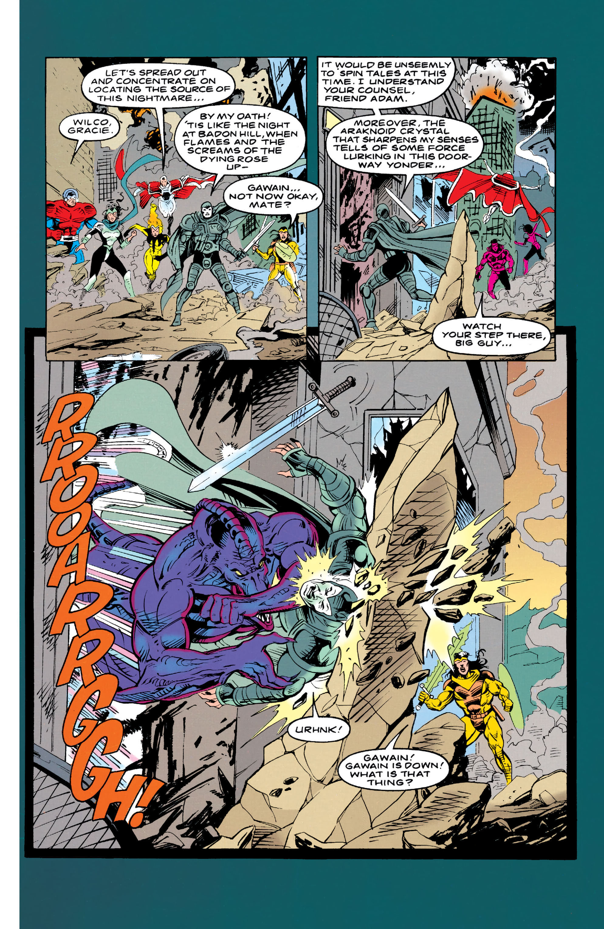 Read online Knights of Pendragon Omnibus comic -  Issue # TPB (Part 8) - 33