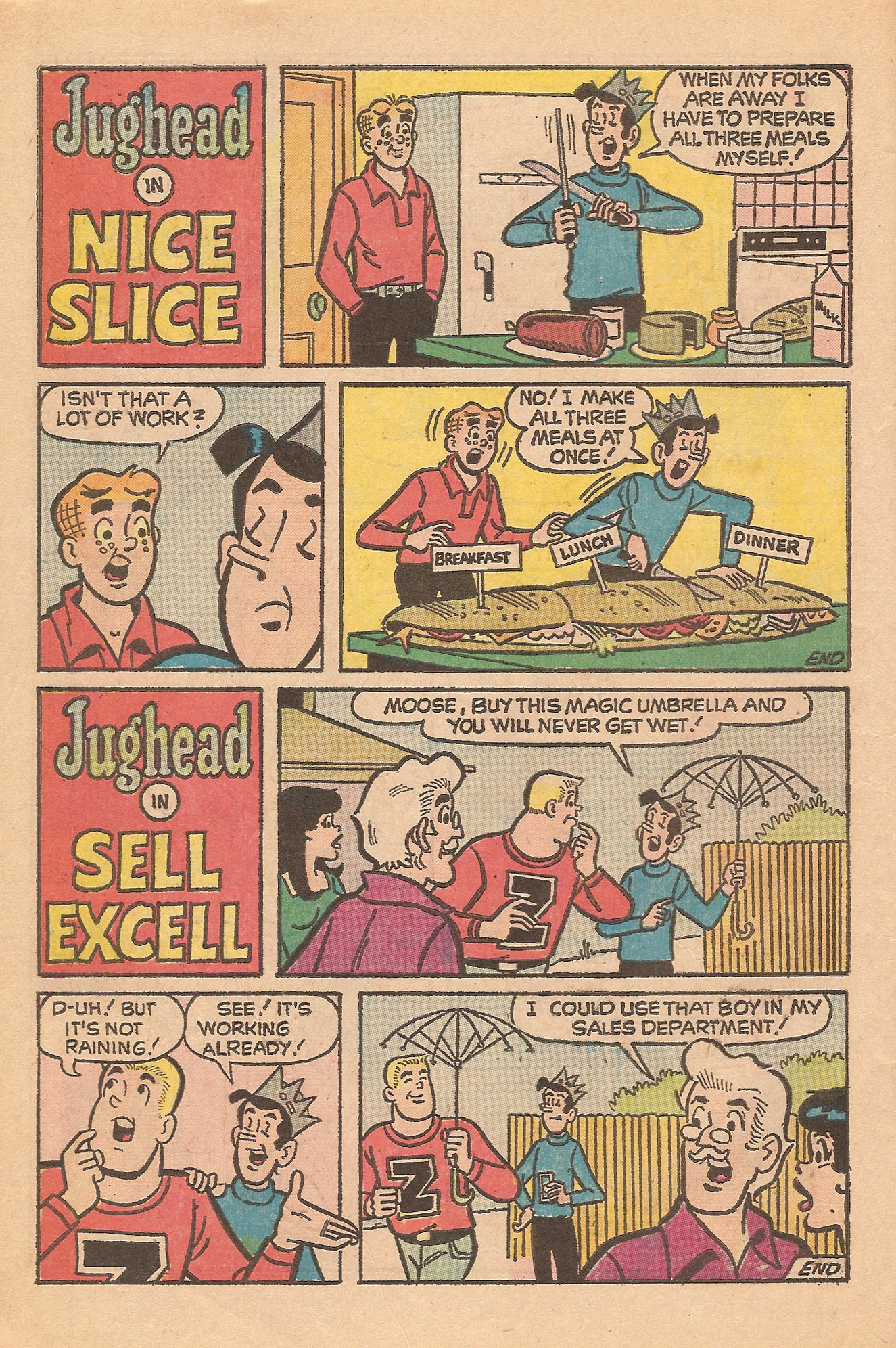 Read online Jughead's Jokes comic -  Issue #35 - 6