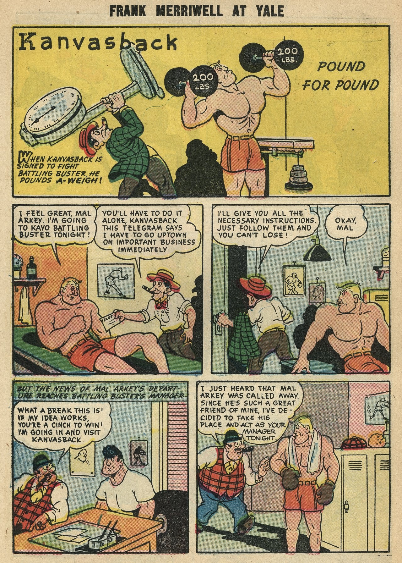 Read online Frank Merriwell At Yale comic -  Issue #4 - 30