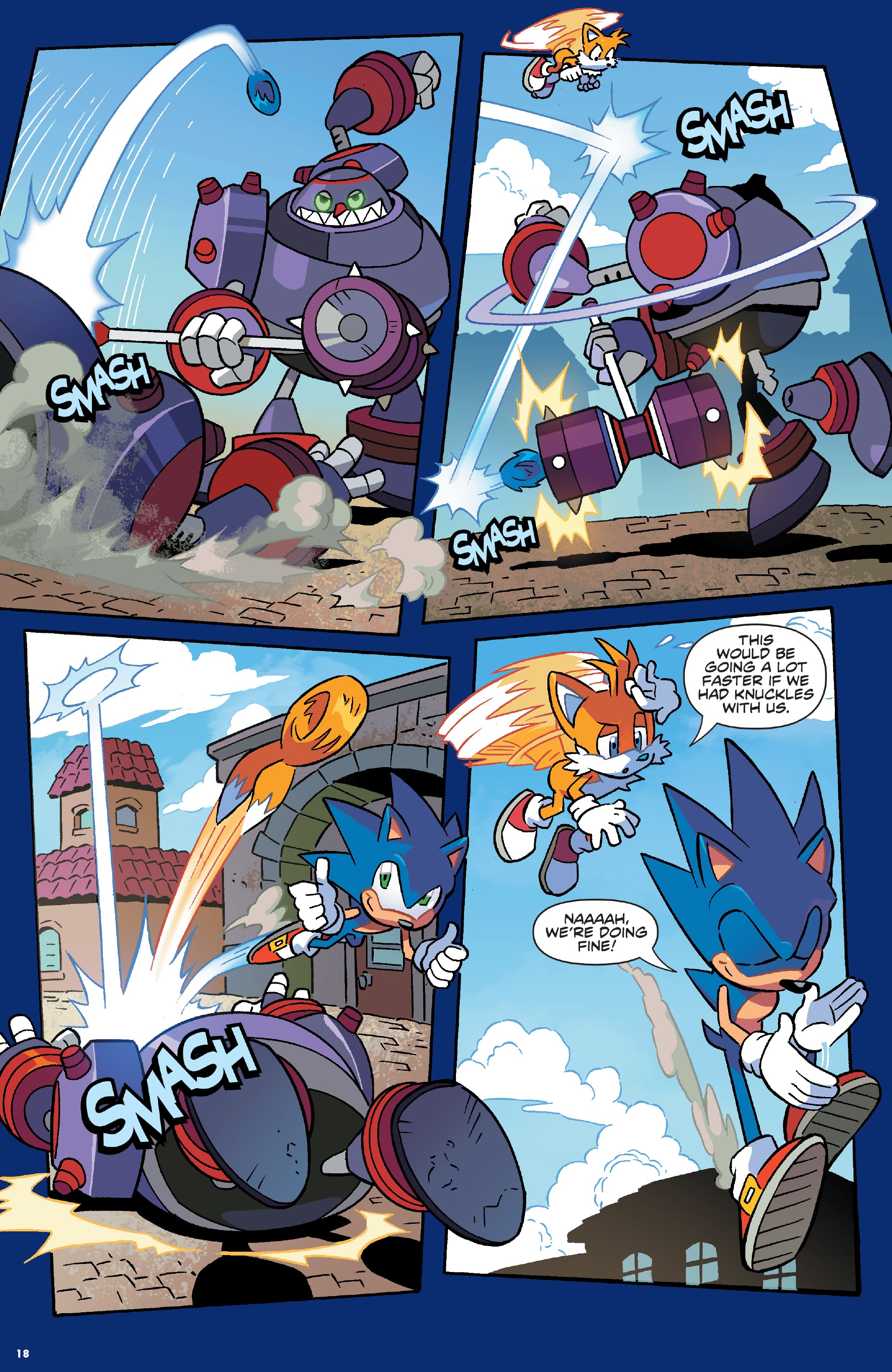 Read online Sonic the Hedgehog (2018) comic -  Issue # _The IDW Collection 1 (Part 1) - 18