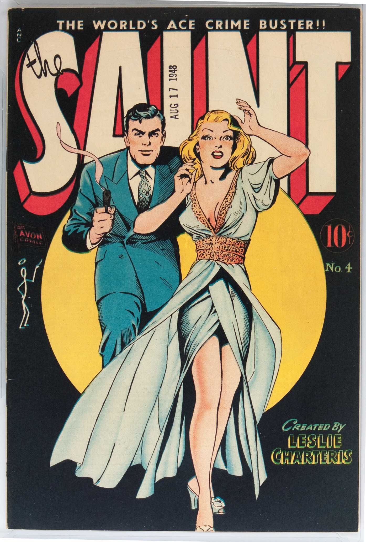 Read online The Saint (1947) comic -  Issue #4 - 1