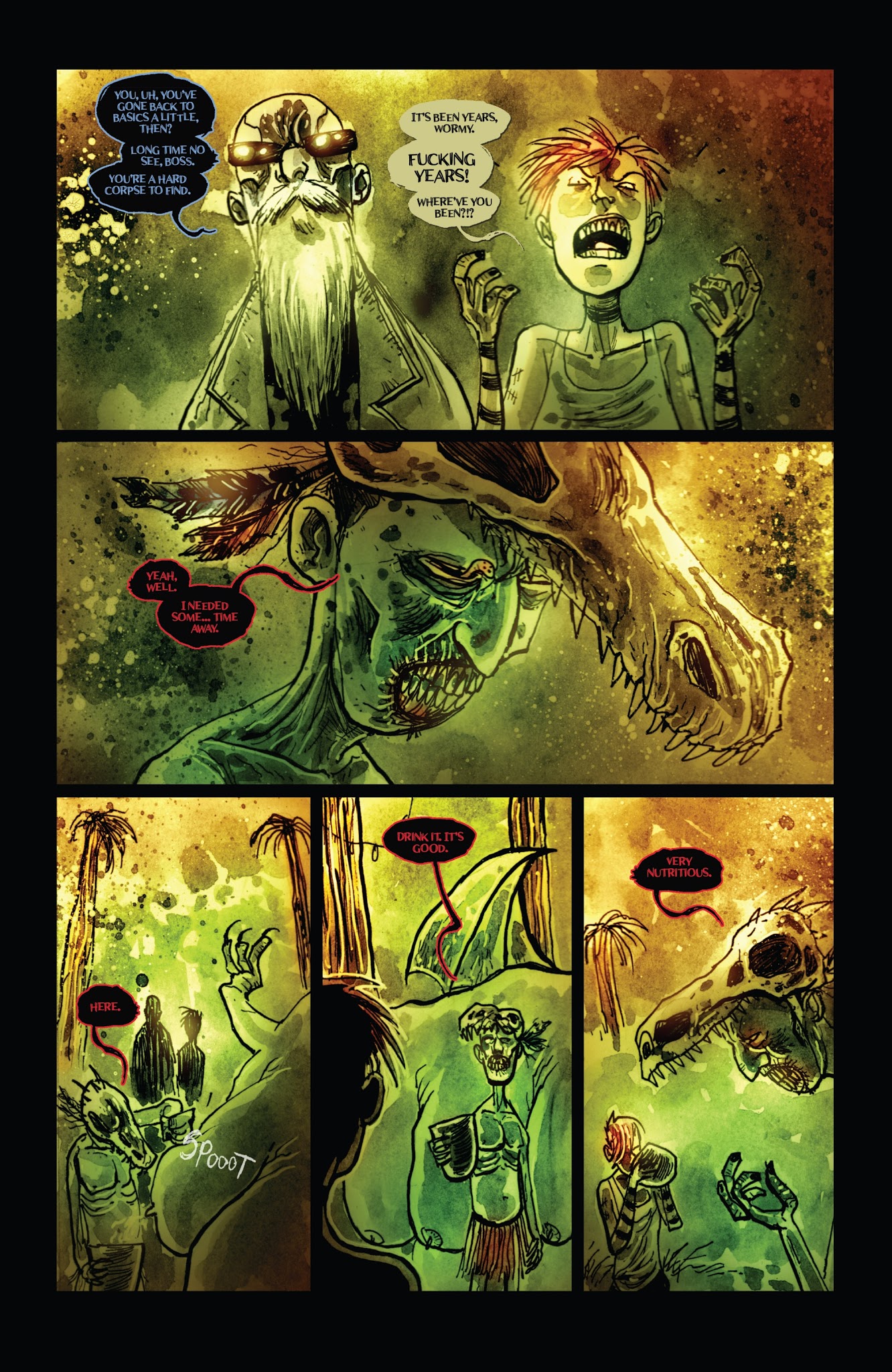 Read online Wormwood Gentleman Corpse: Mr. Wormwood Goes To Washington comic -  Issue #1 - 14