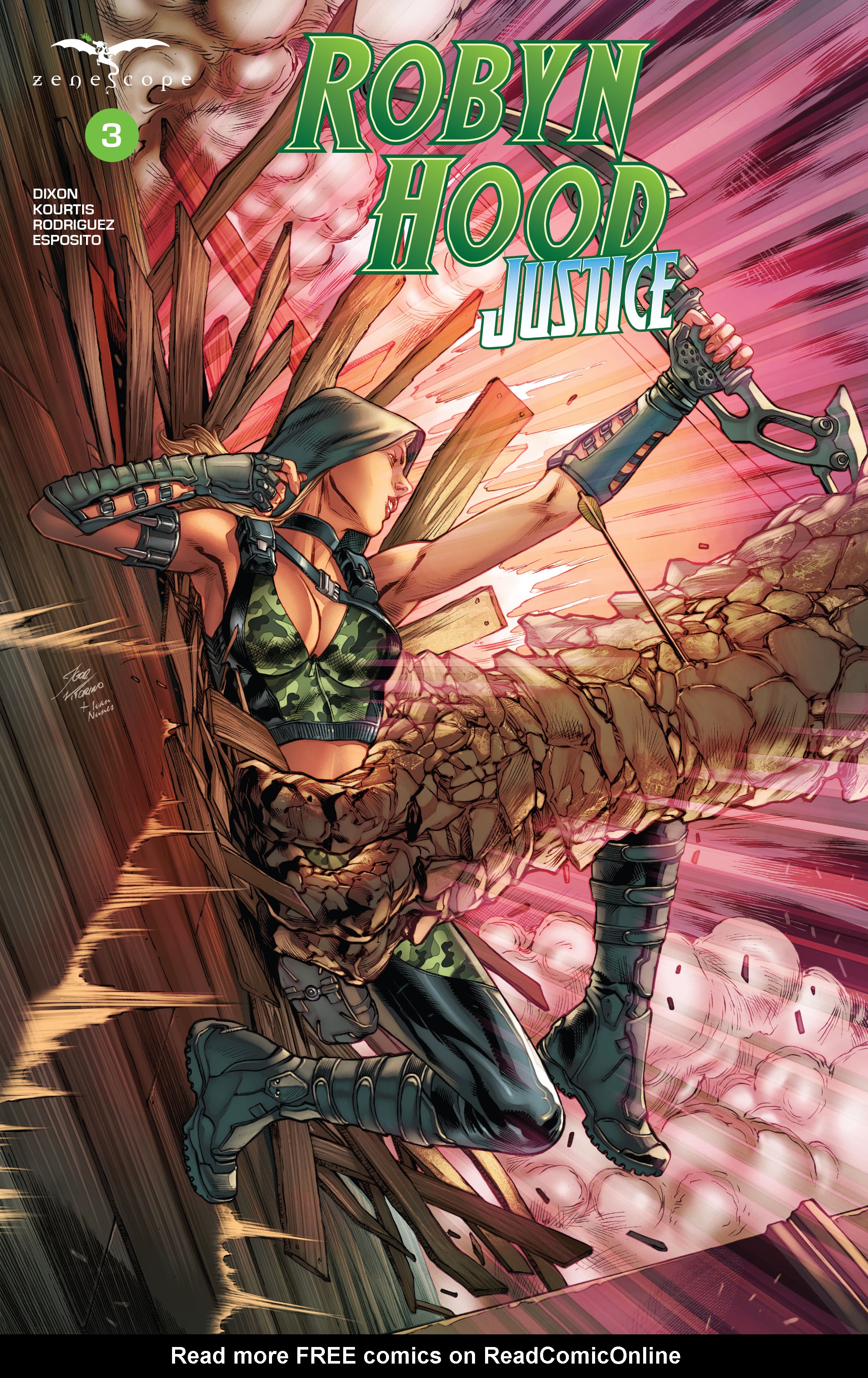Read online Robyn Hood: Justice comic -  Issue #3 - 1