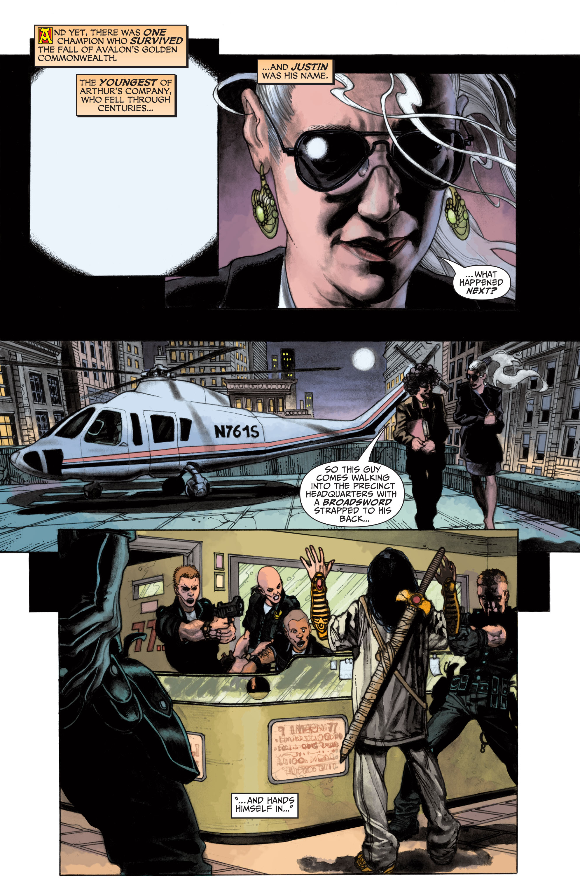 Read online Seven Soldiers: Shining Knight comic -  Issue #3 - 5