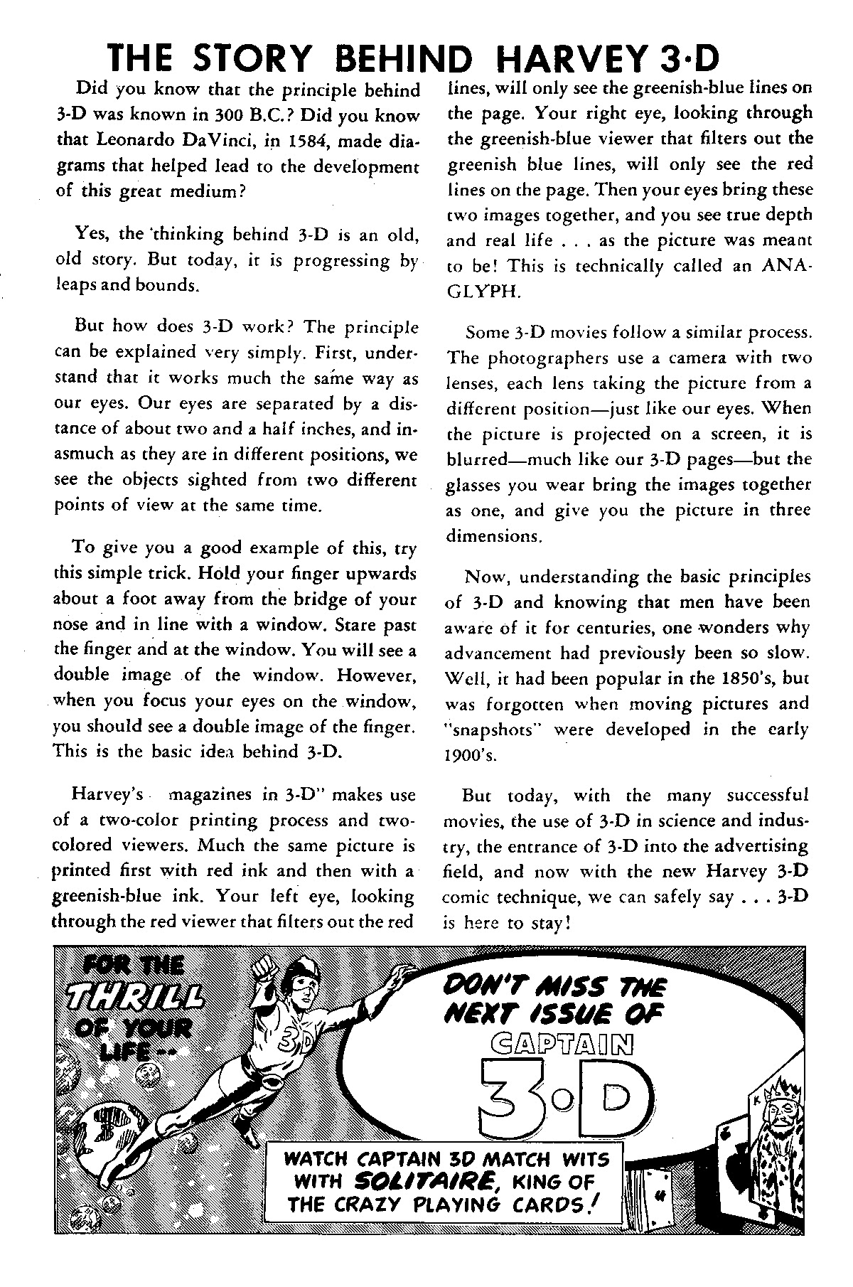 Read online Captain 3-D comic -  Issue # Full - 35