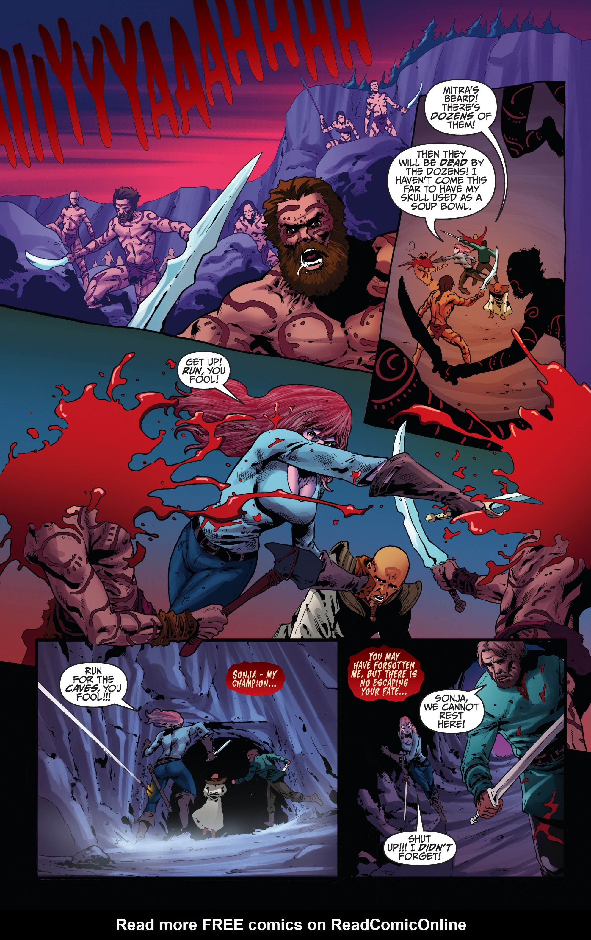 Read online Red Sonja: Vulture's Circle comic -  Issue # _TPB - 63