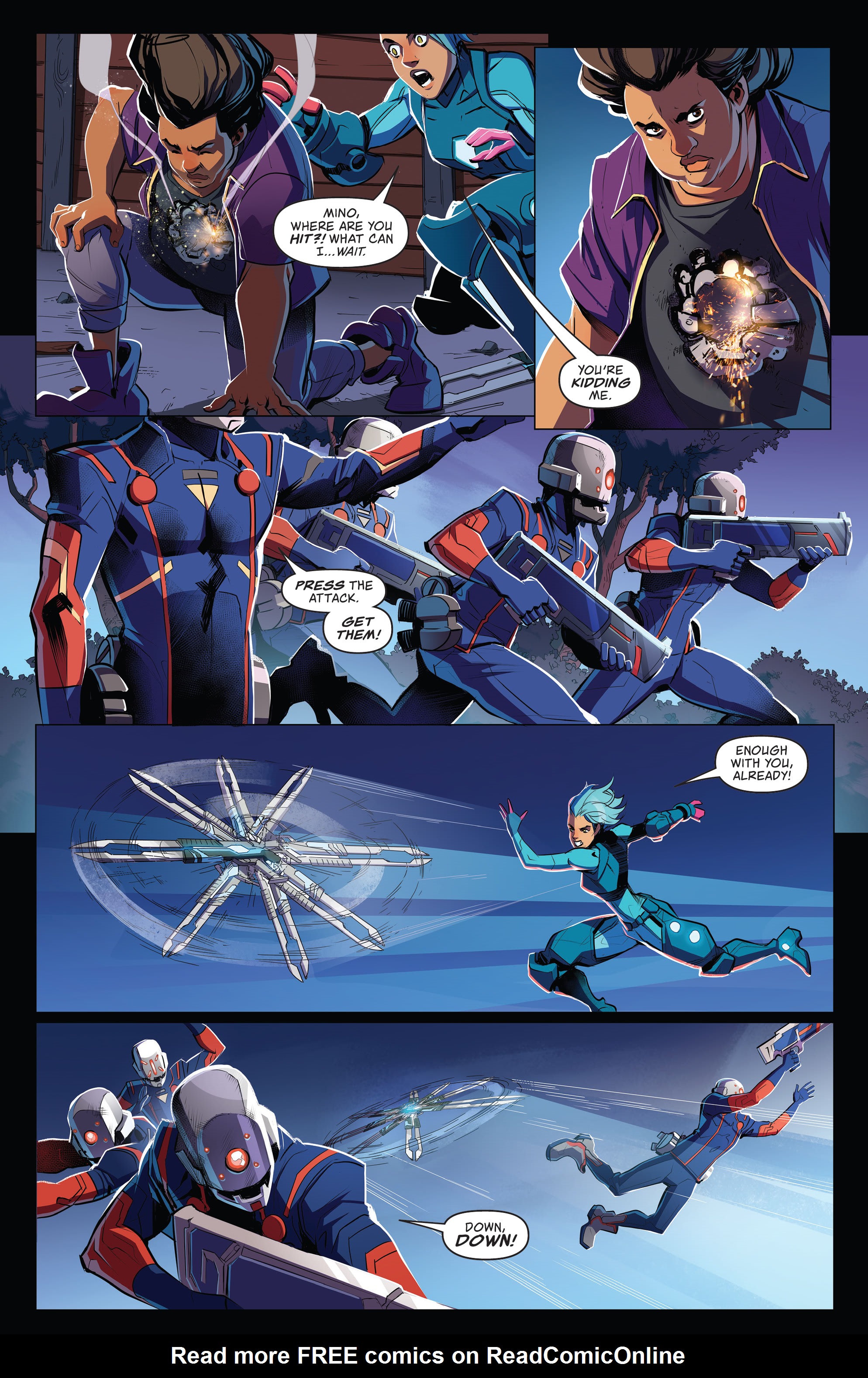 Read online Hexagon comic -  Issue #3 - 24